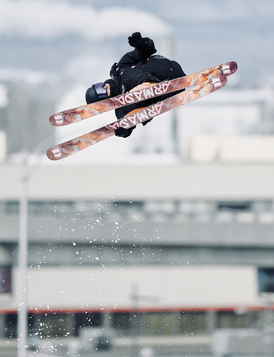 Freestyle skier Paul Vieuxtemps