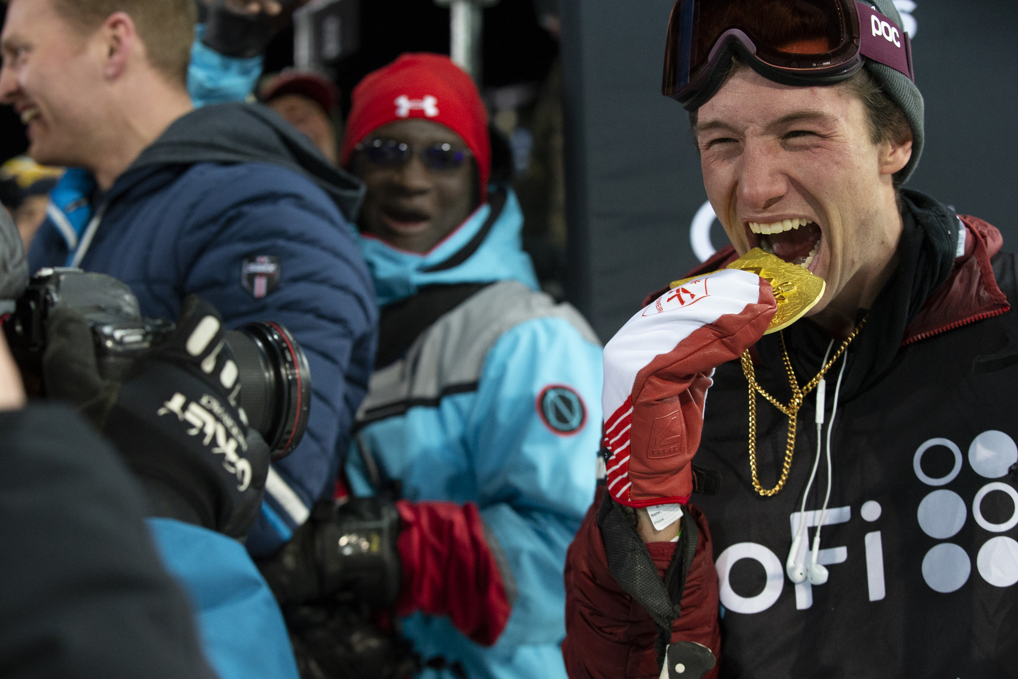 Aspen, CO - January 25, 2019 - Buttermilk Mountain: Alex Ferreira competing in Great Clips Men's Ski SuperPipe during X Games Aspen 2019
