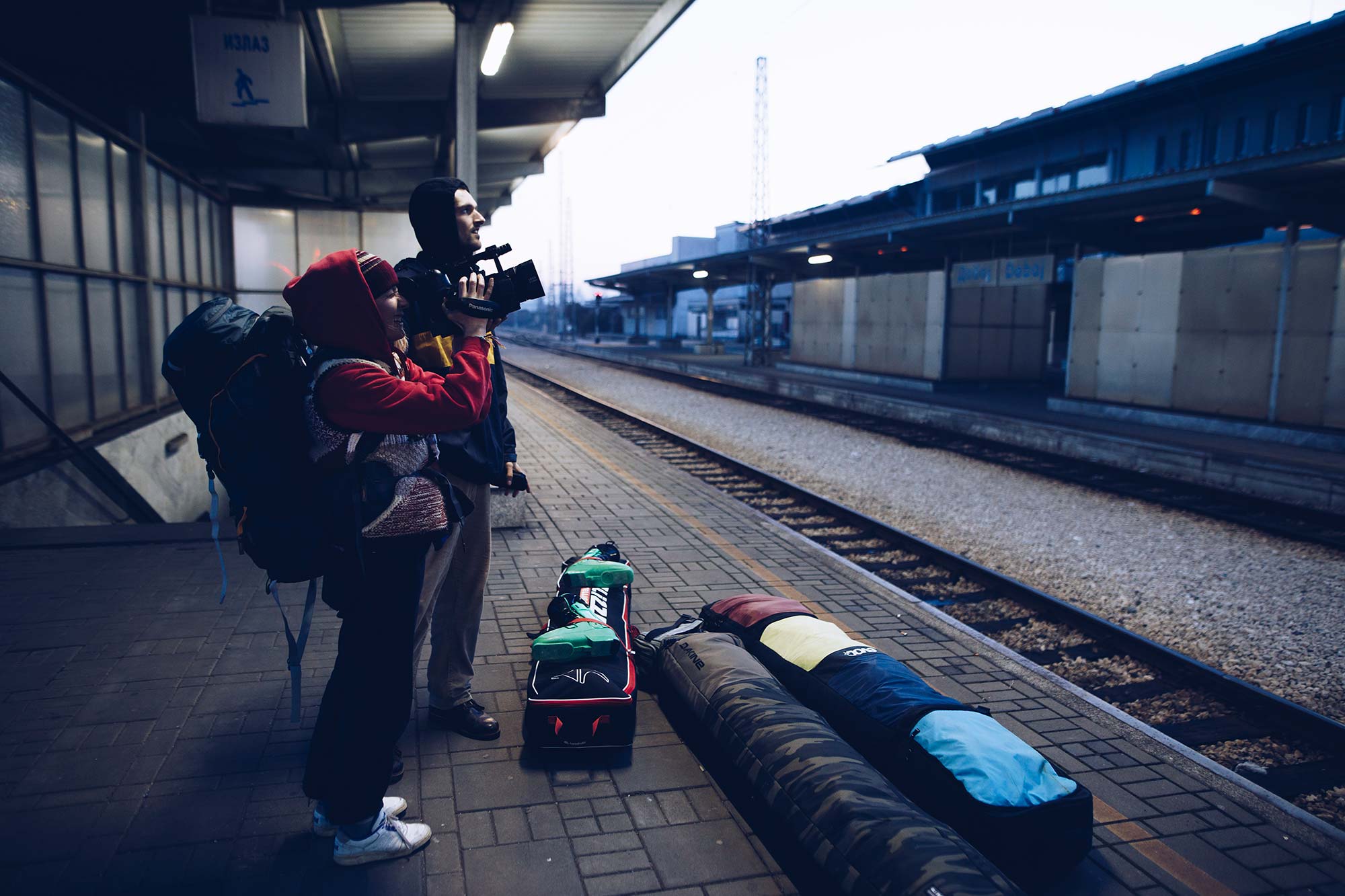 El.Makrell crew on a ski trip to Eastern Europe via Interrail.