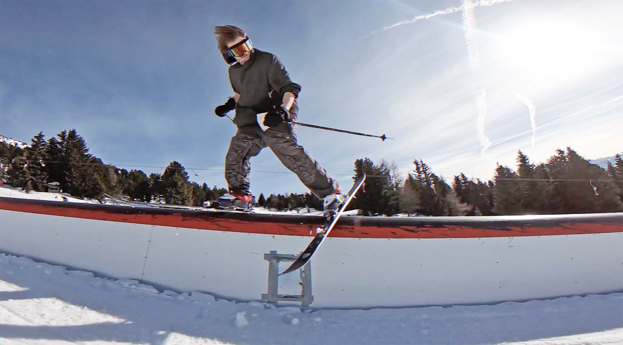 IB_Kollektiv ski Patscherkofel snowpark, Innsbruck, Austria