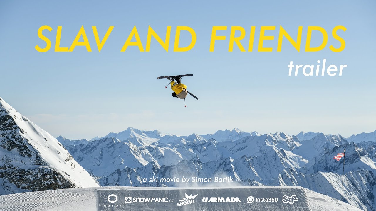 Slav and Friends trailer, freeski movie by Simon Bartik