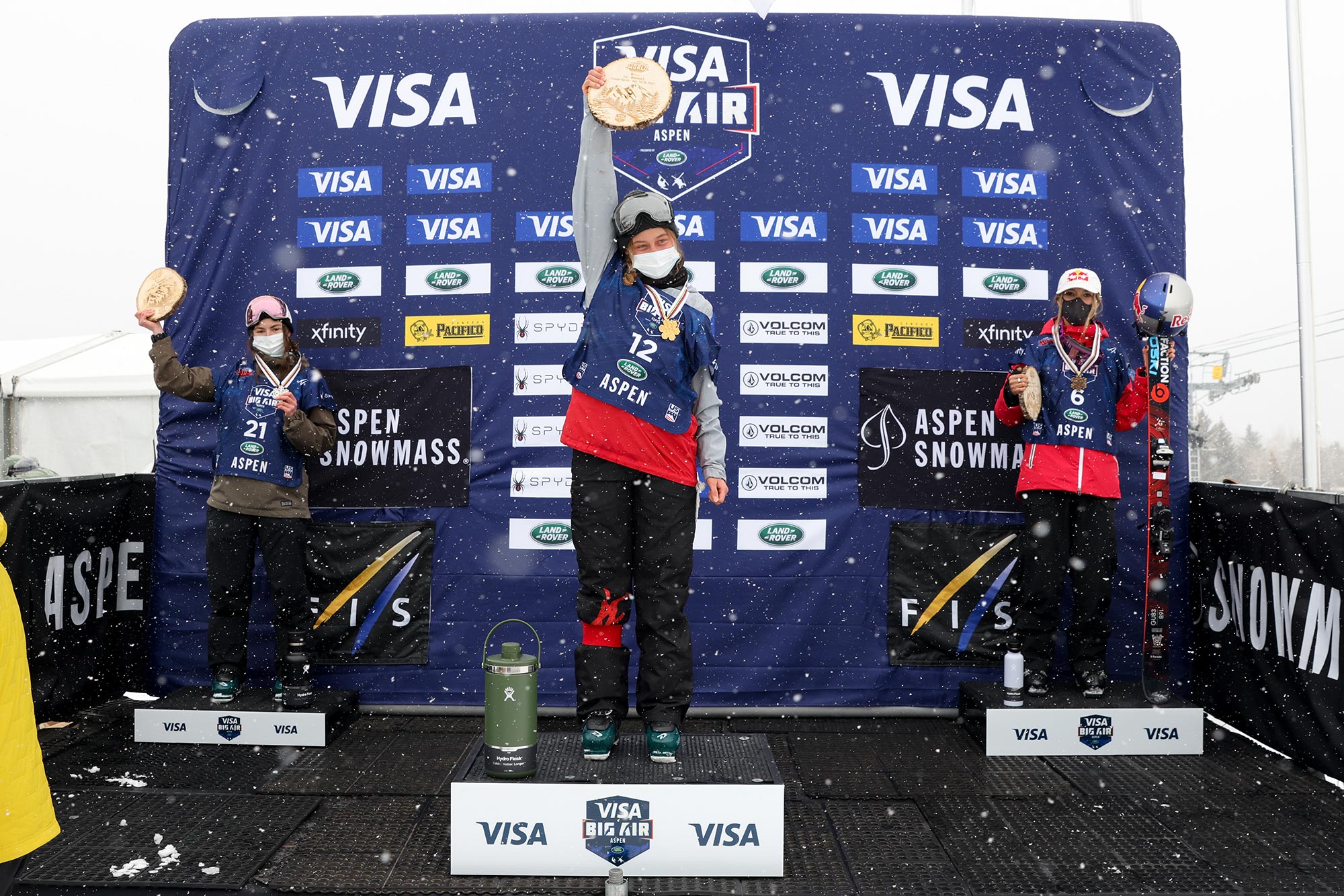 Womens Big Air Podium