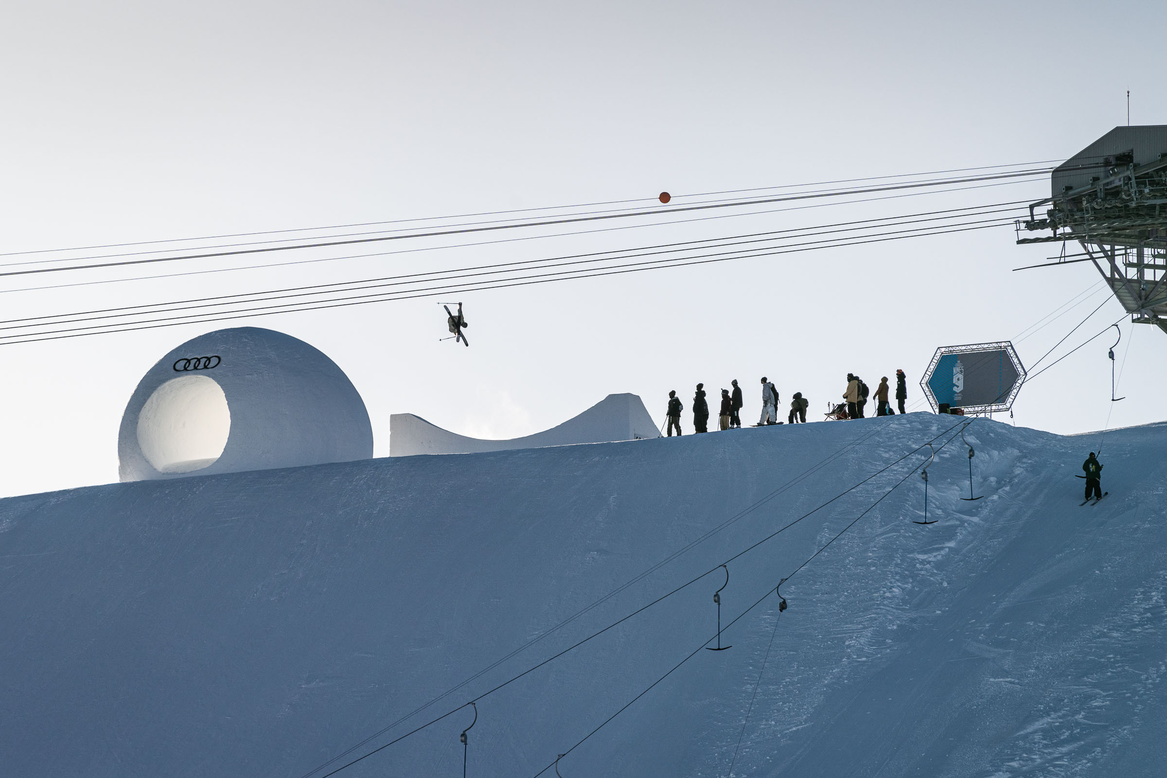 Laurent De Martin at the 2021 Audi Nines in Crans-Montana, Switzerland