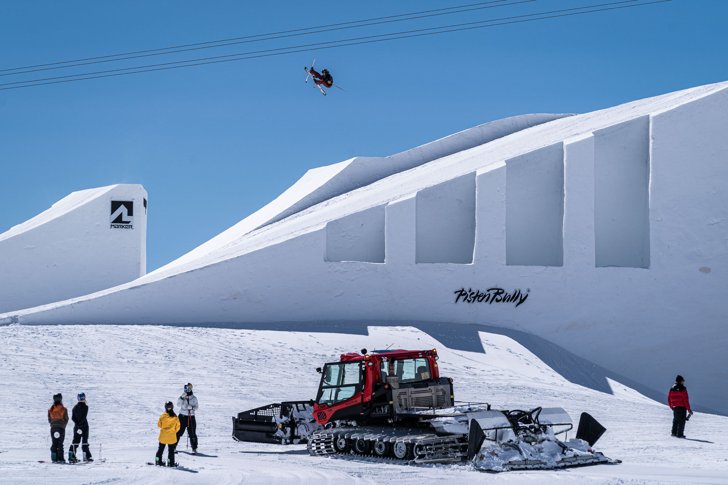 Maggie Voisin at the 2021 Audi Nines in Crans-Montana, Switzerland