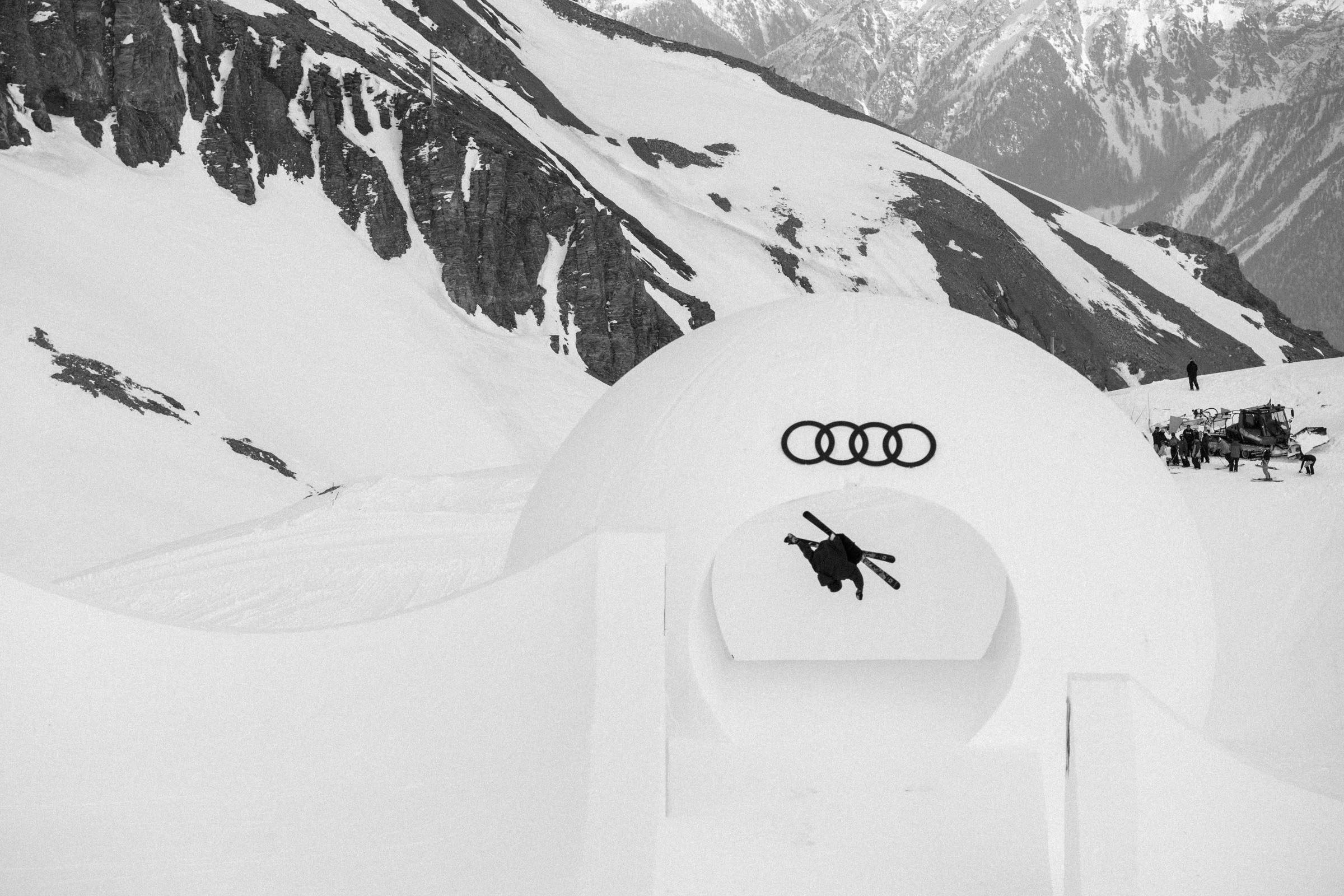 Hannes Rudigier at the 2021 Audi Nines in Crans-Montana, Switzerland