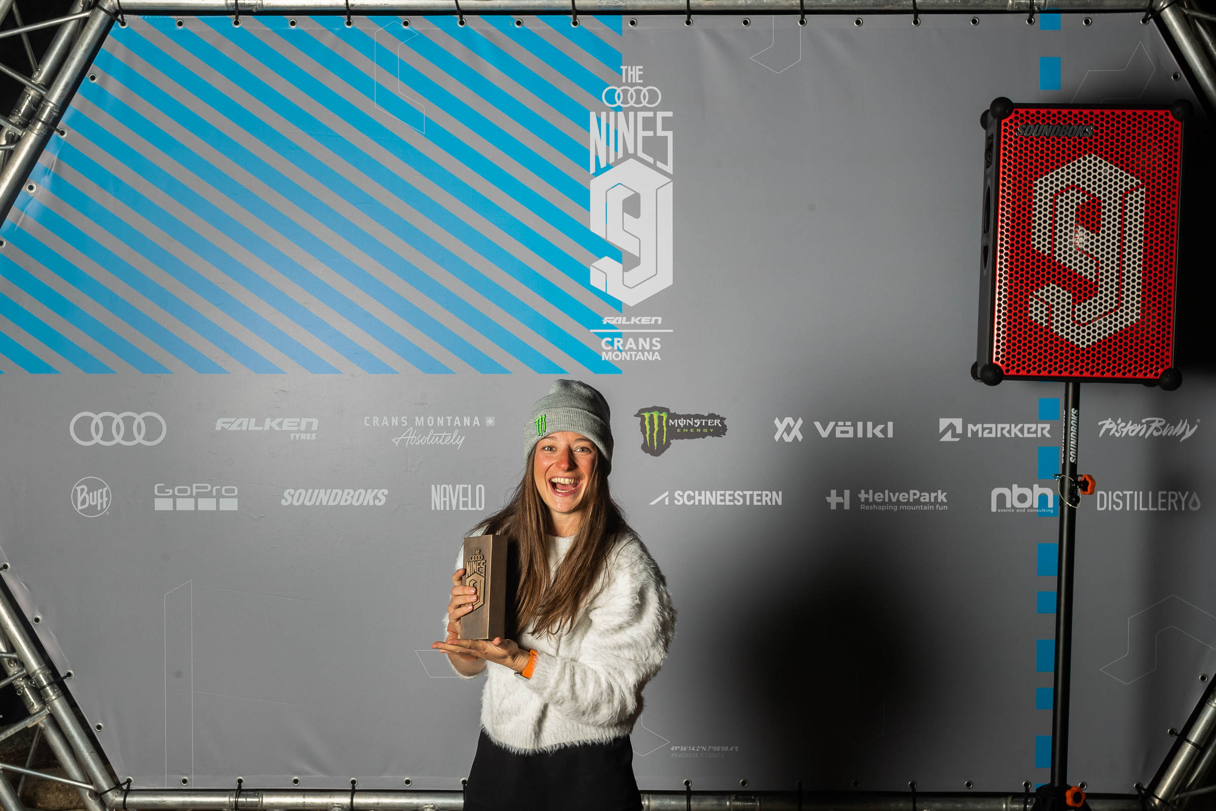 Sarah Hoefflin was voted ruler of the week at the 2021 Audi Nines.