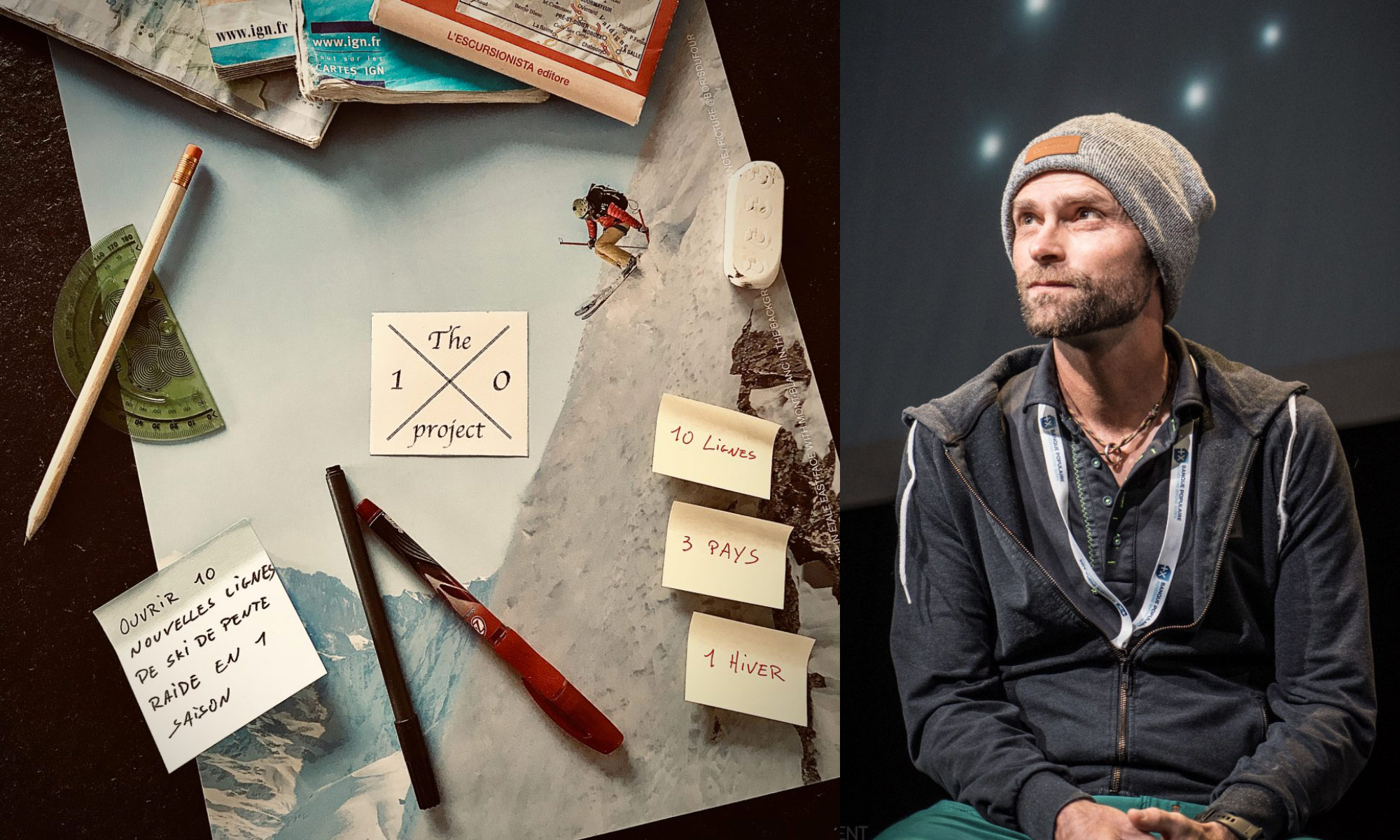 Paul Bonhomme and the 10x Project, 10 new first descents in the Alps