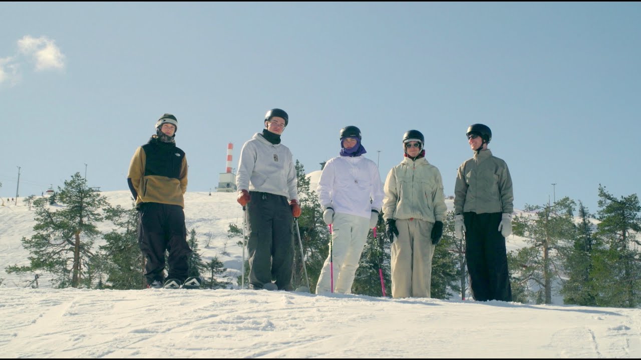 Forre in Ruka 3: The Forre crew from Finland lights the Ruka park on fire.