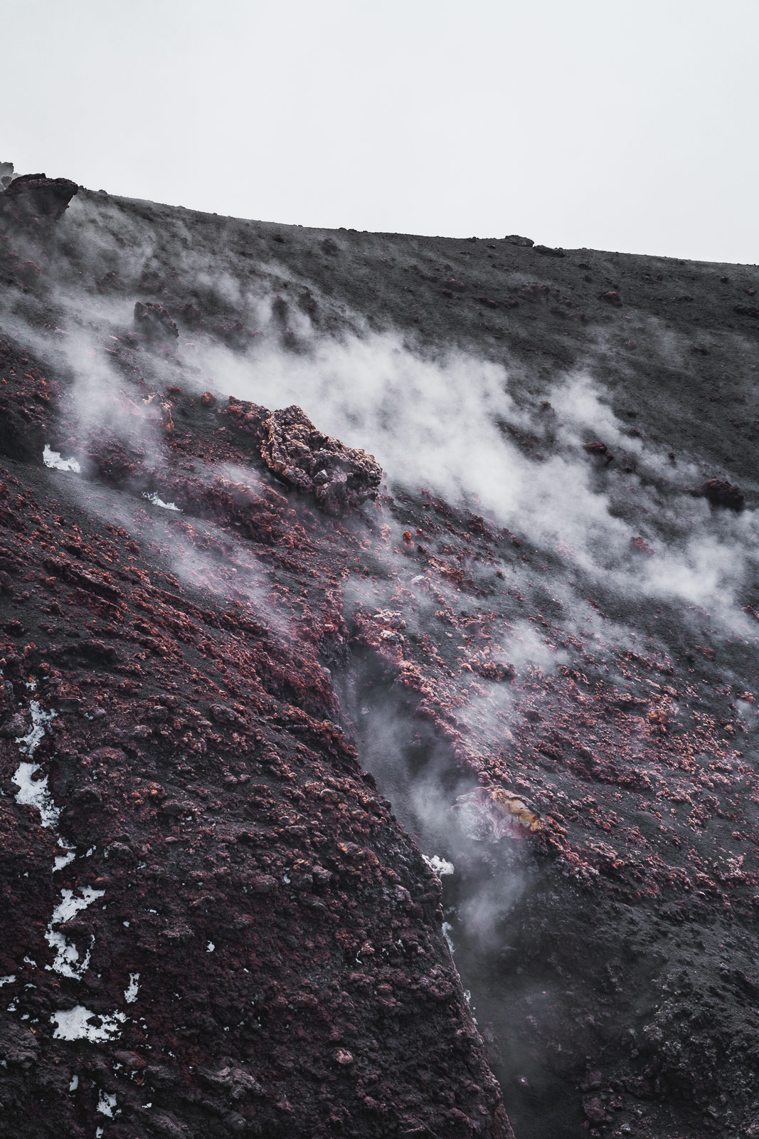 Freeriding on Mount Etna with Mammut Skiing athlete Shanty Cipolli