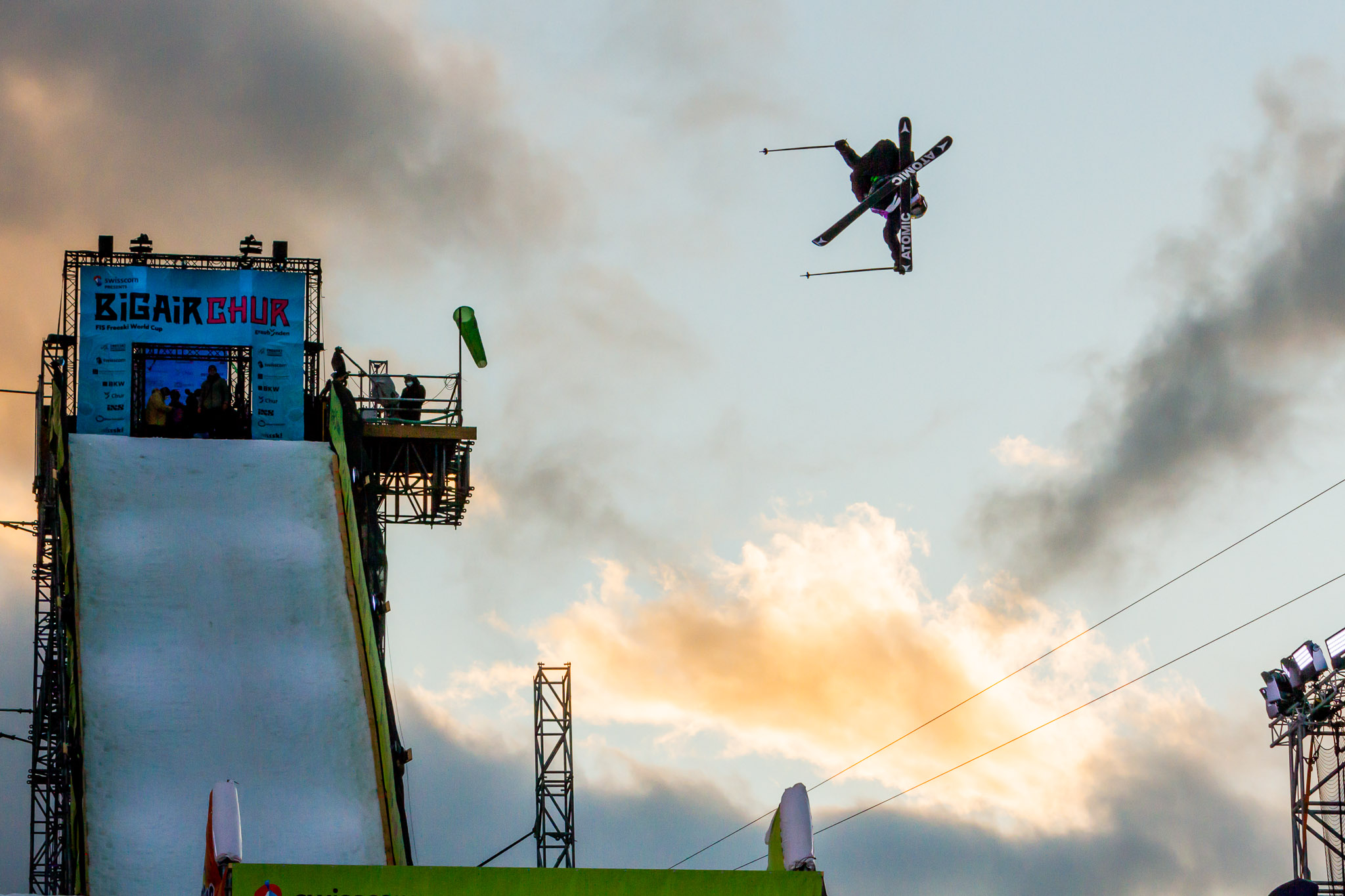 Fabian Boesch at Big Air Chur