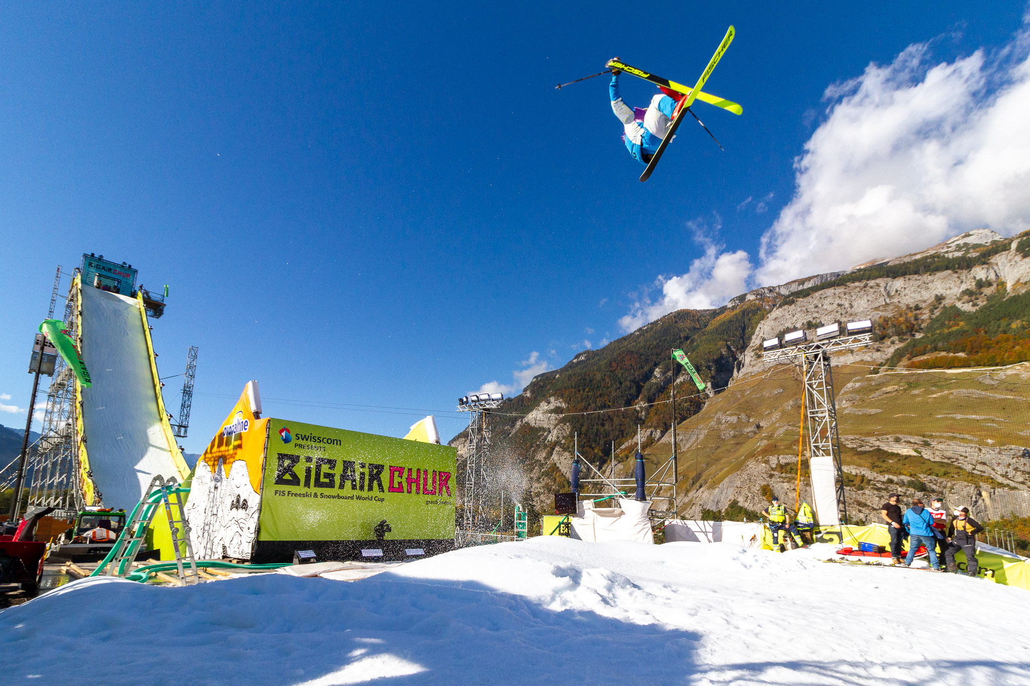 Mateo Bonacalza at Big Air Chur