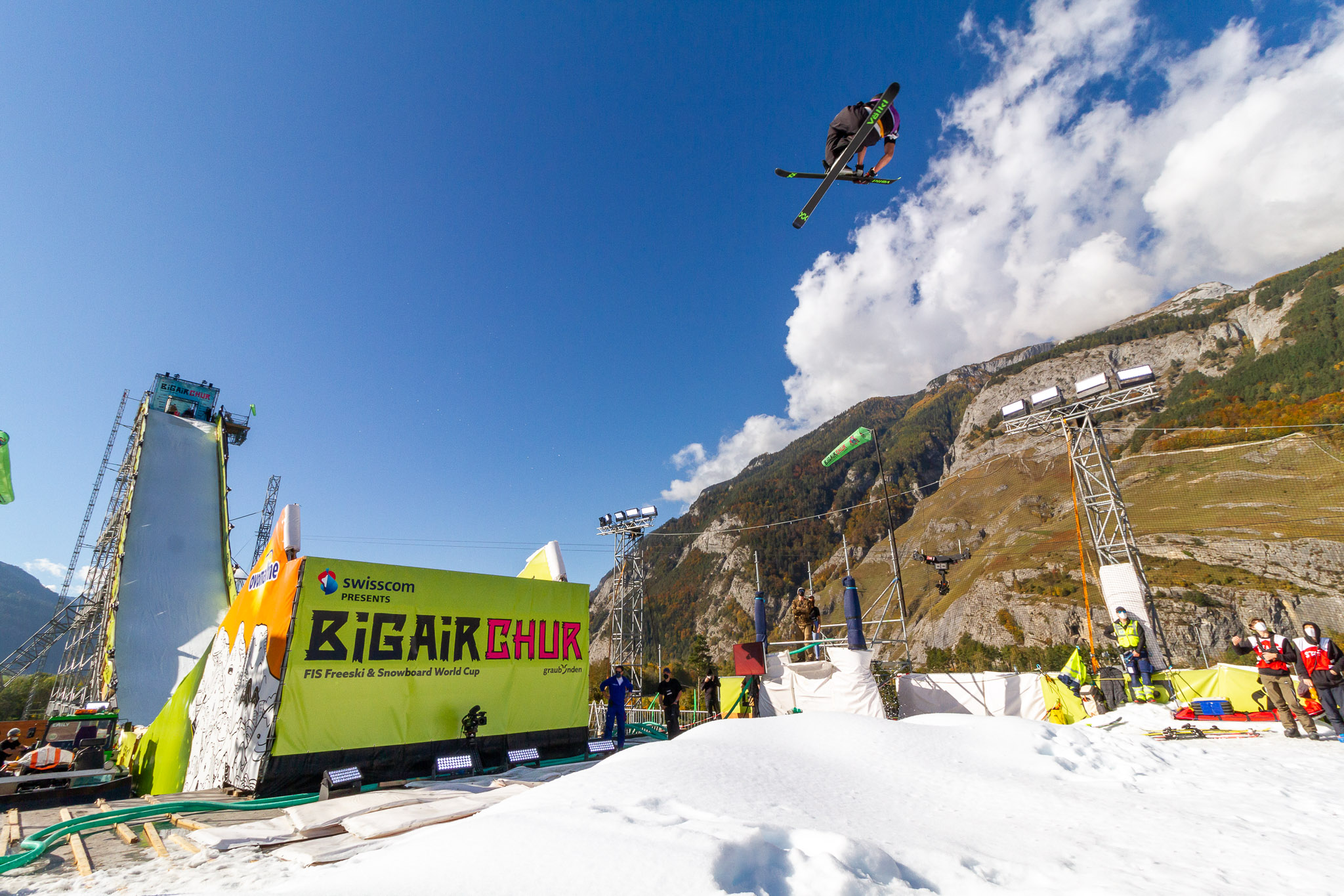 Leonardo Donaggio at Big Air Chur