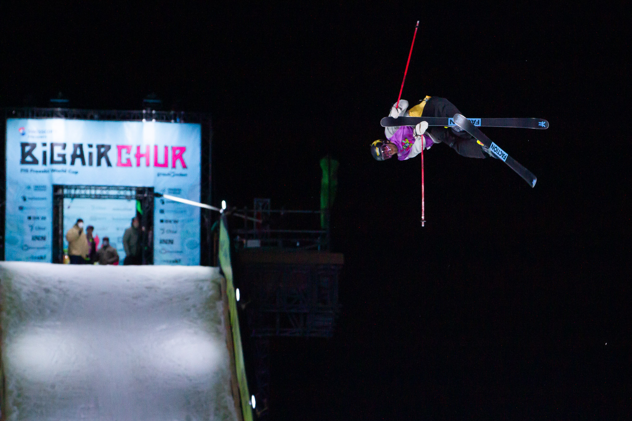 Alex Hall at Big Air Chur