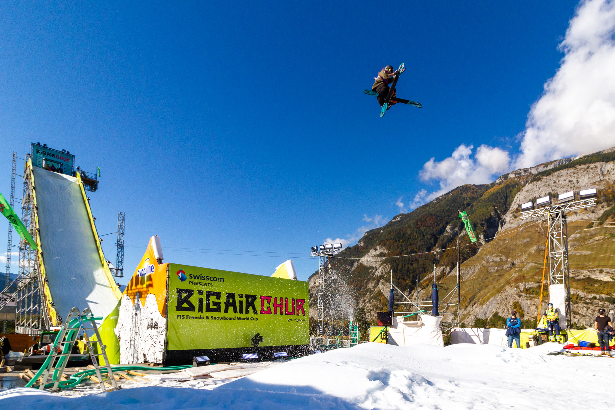 Ralph Welponer at Big Air Chur