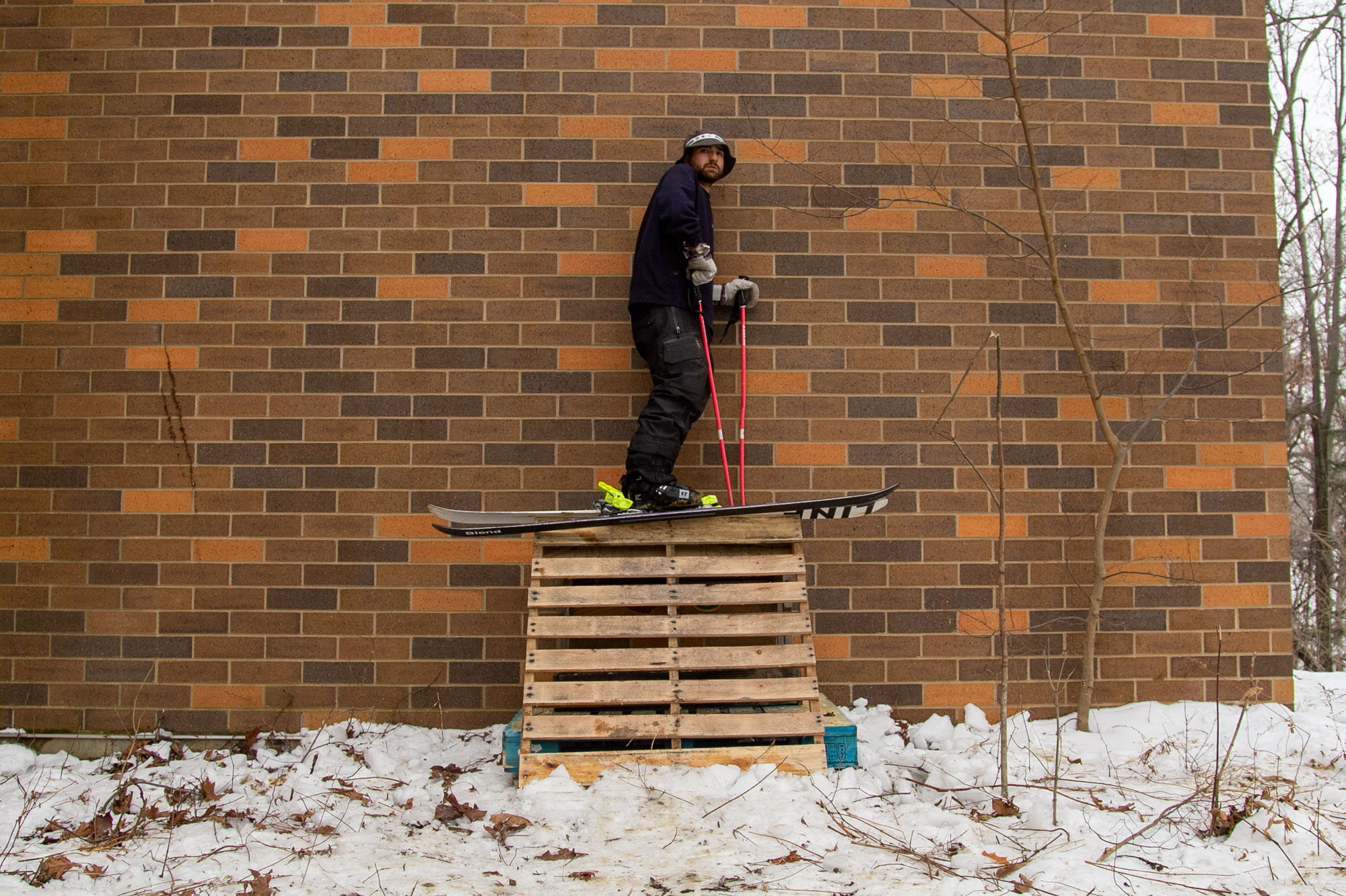 Pete Koukov getting ready to drop in.