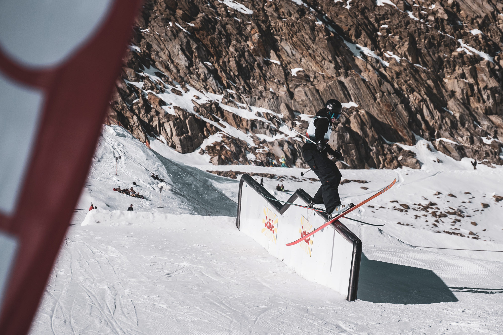 Chris McCormick at the Stubai World Cup slopestyle
