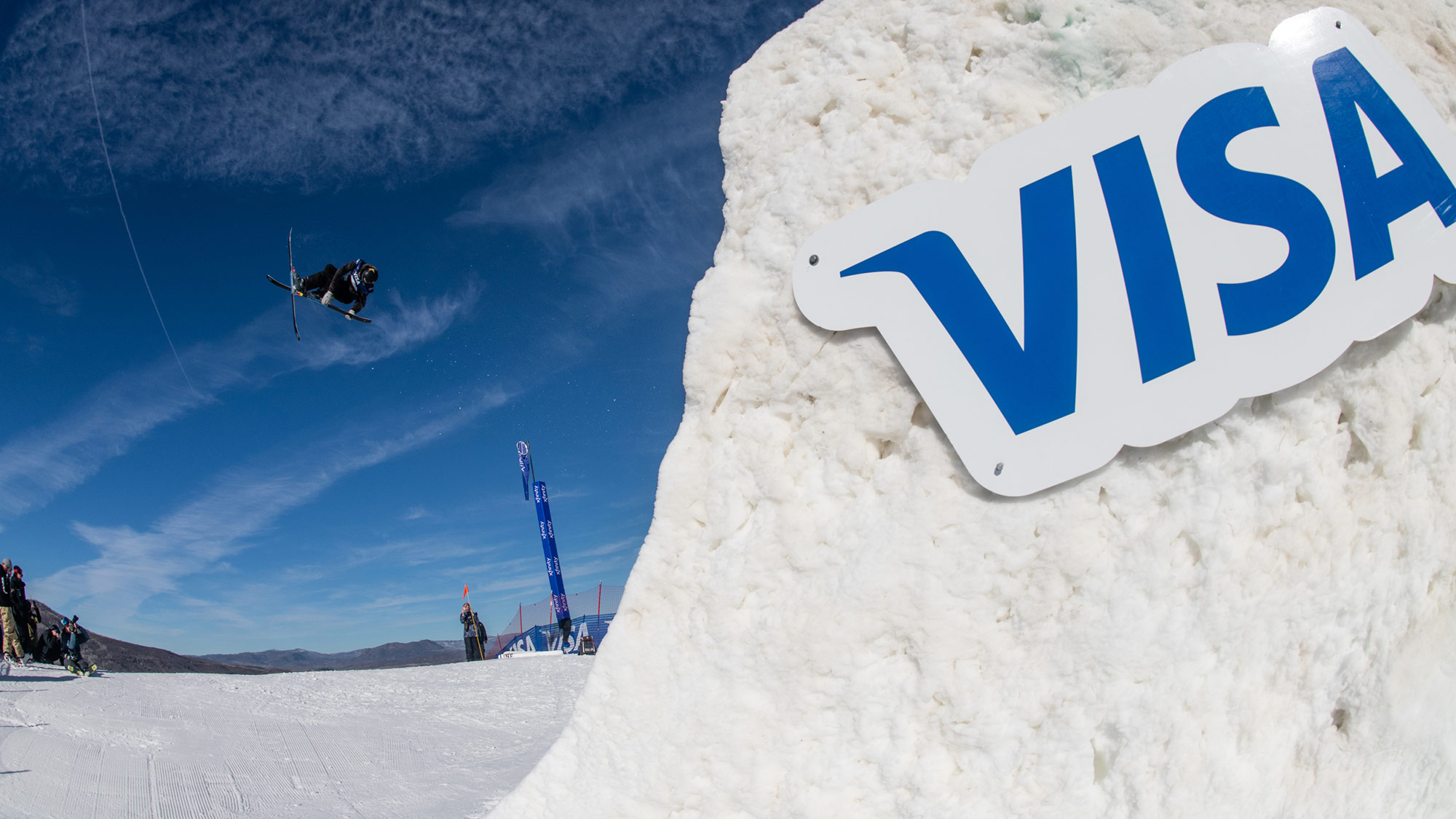 Alex Hall Buick grab at the 2021 Visa Big Air in Steamboat, Colorado