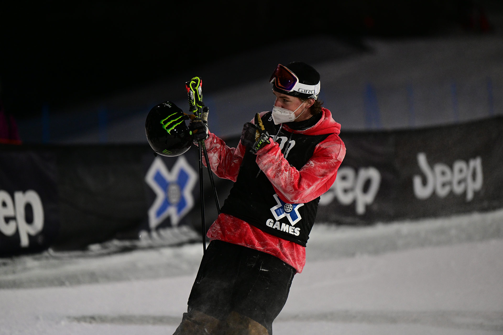 Evan McEachran competes at the 2022 Winter X Games Big Air