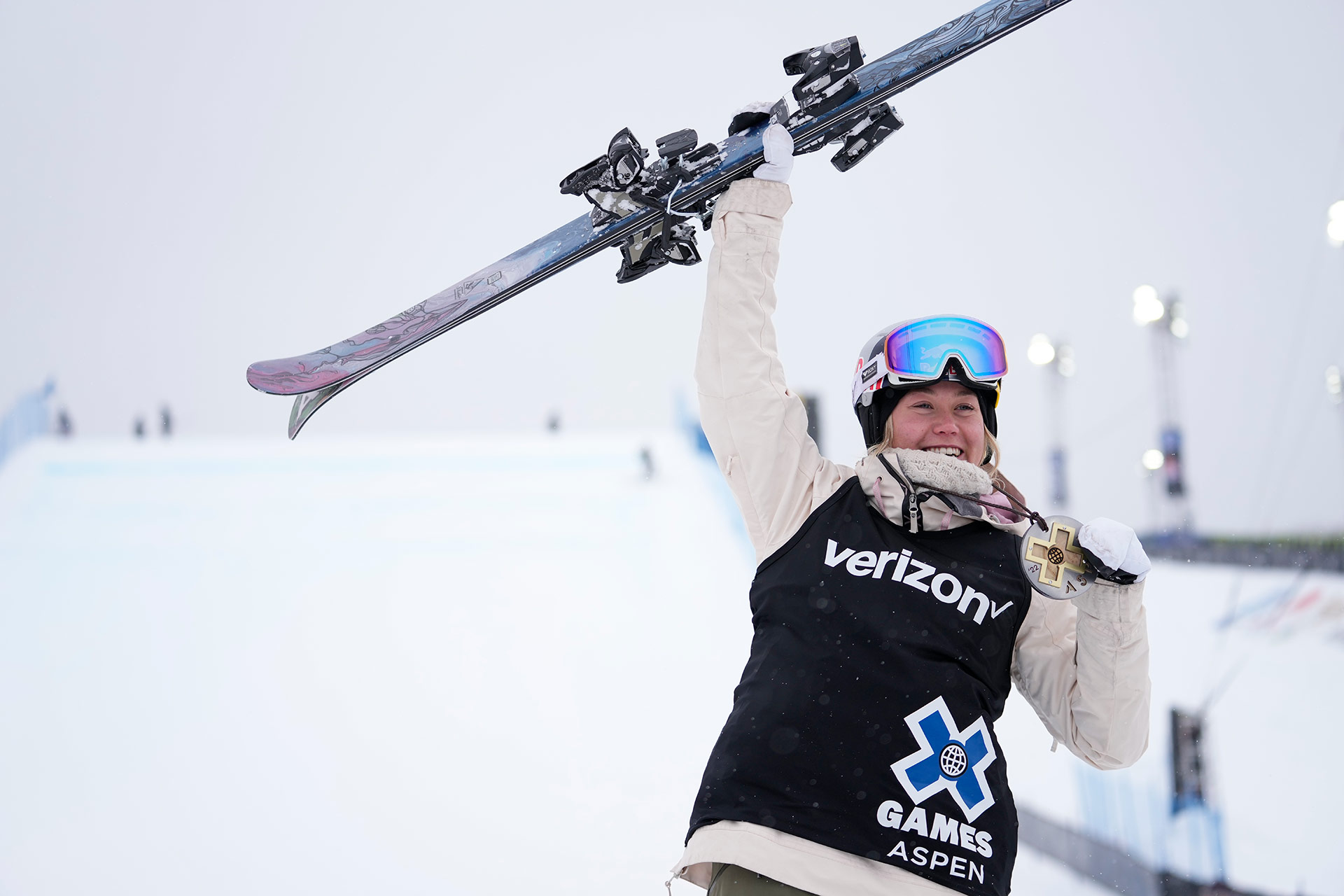 Tess Ledeux wins 2022 Winter X Games Womens Ski Big Air