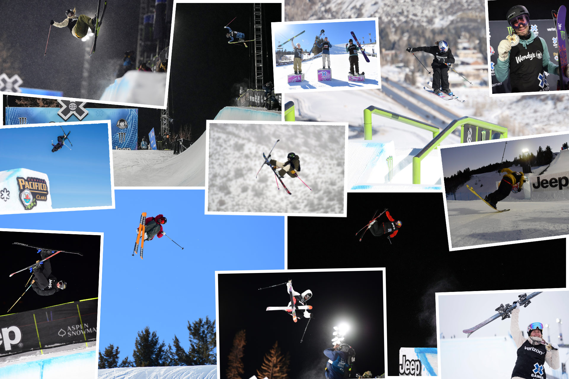 2022 Winter X Games Freeski Action Hub Downdays