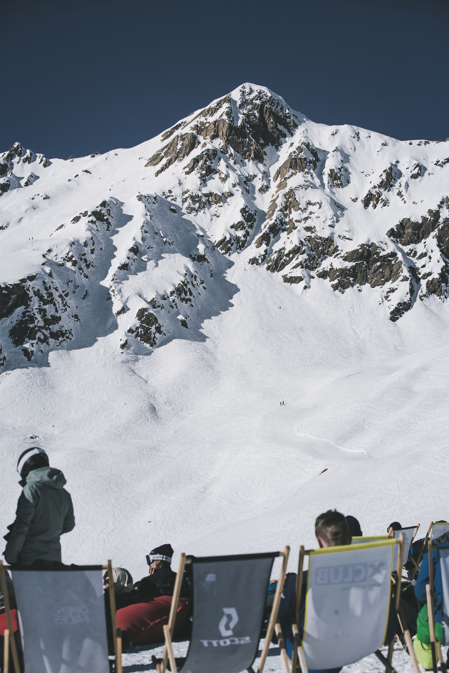The Quellspitze, the Open Faces freeride contest venue in Kappl, Austria.