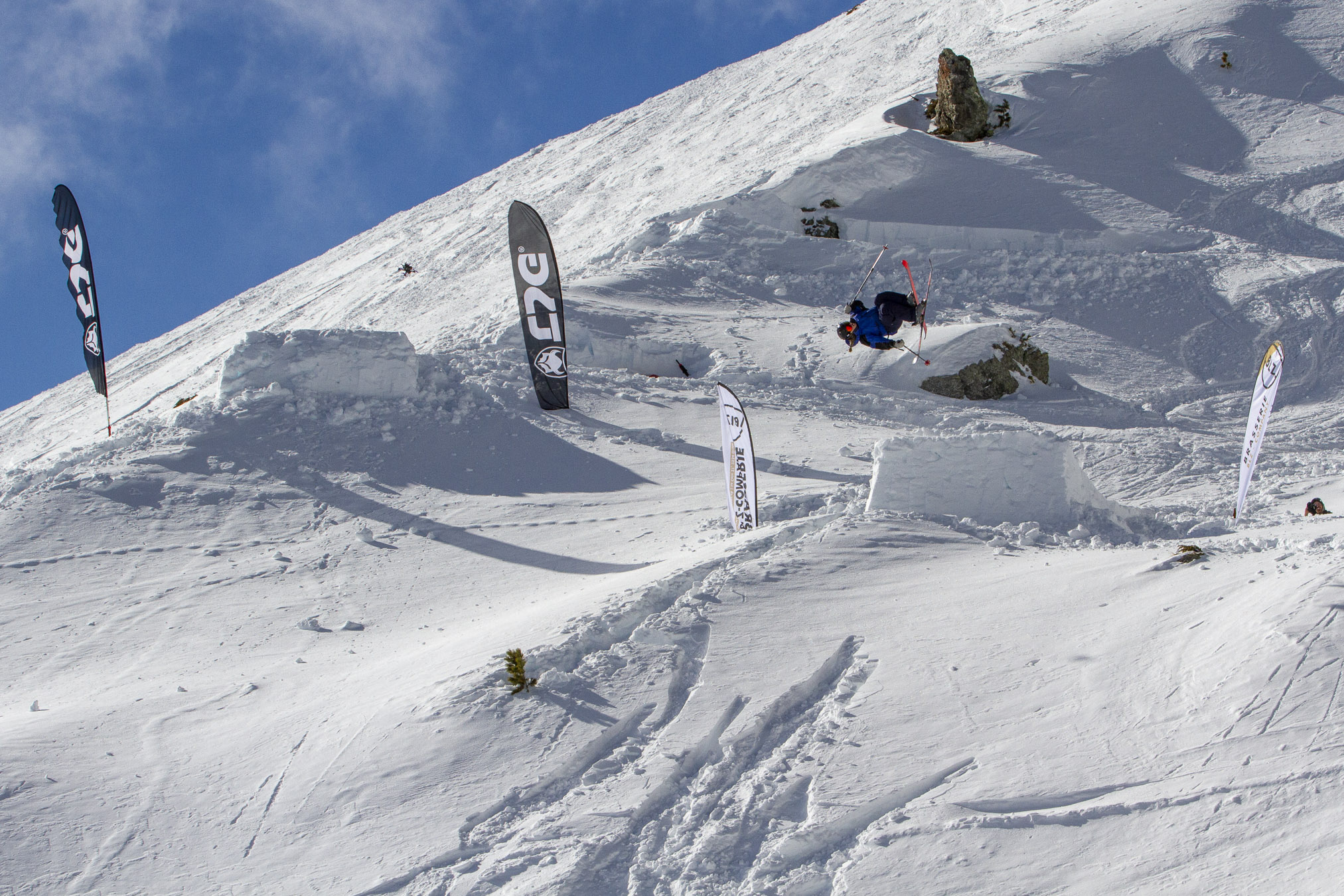 Elsa Sjöstedt at the Nendaz Backcountry Invitational