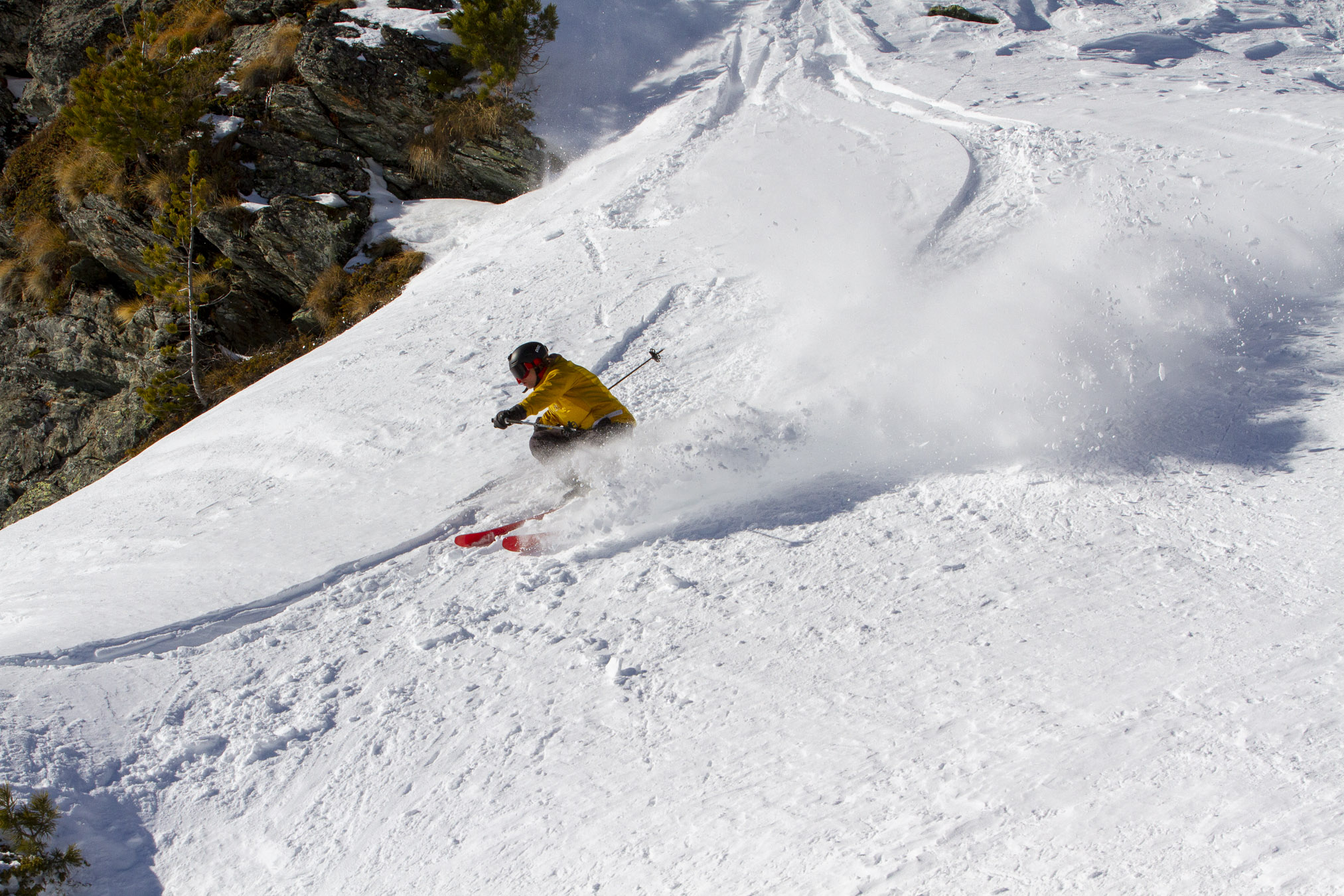 Magnus Graner at the 2022 Nendaz Backcountry Invitational