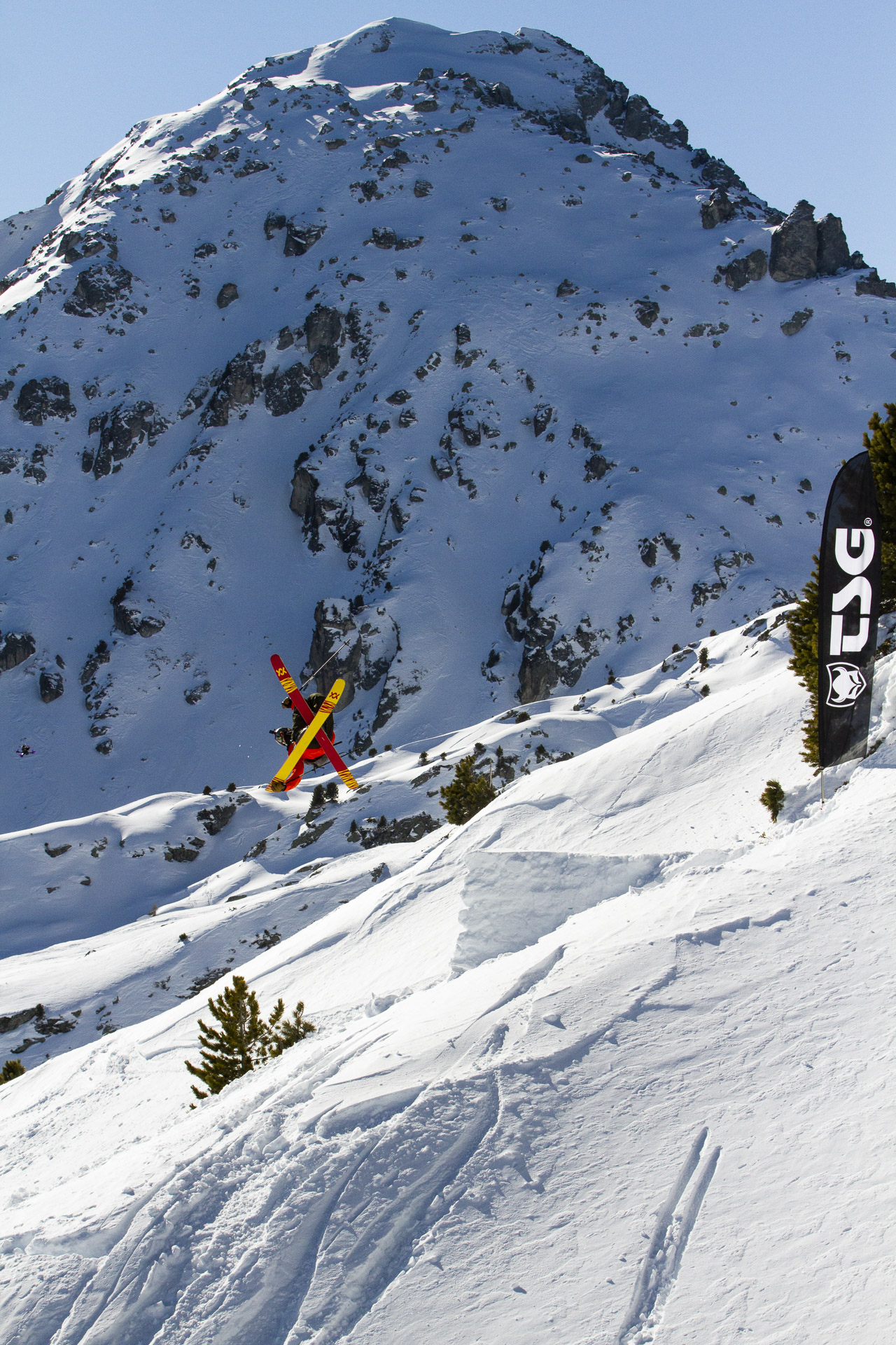 Markus Eder at the 2022 Nendaz Backcountry Invitational