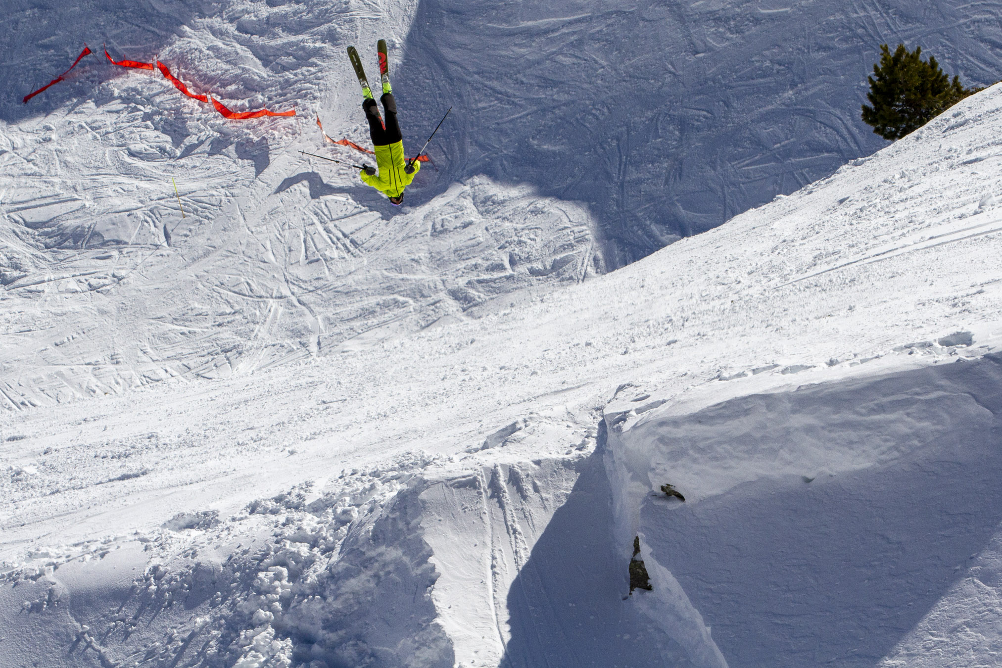 Maxime Chabloz skiing at the 2022 Nendaz Backcountry Invitational