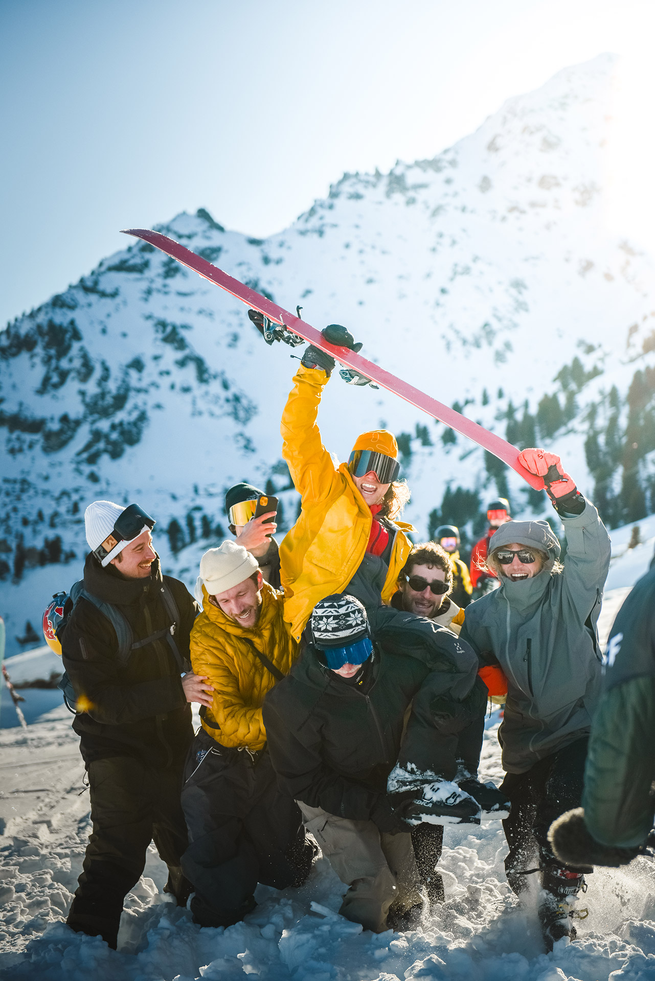 Magnus Graner at the 2022 Nendaz Backcountry Invitational