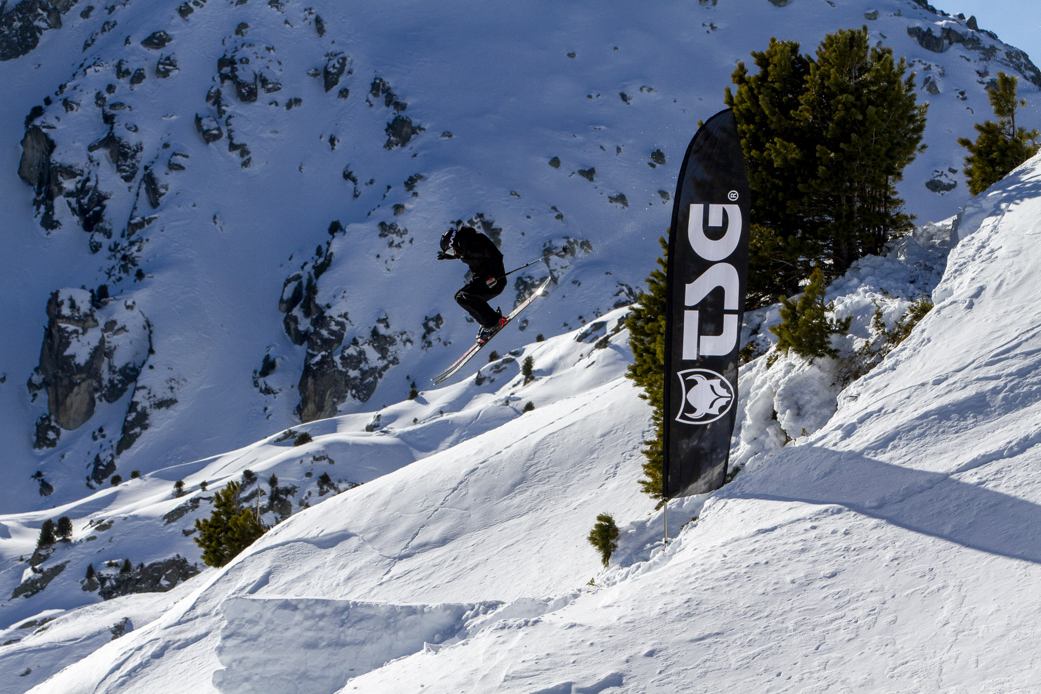 Sampo Vallotton at the 2022 Nendaz Backcountry Invitational