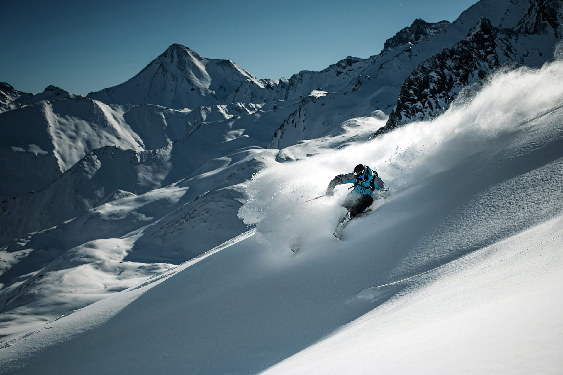 Michael Strauss on the new Ranger Series freeride ski from Fischer
