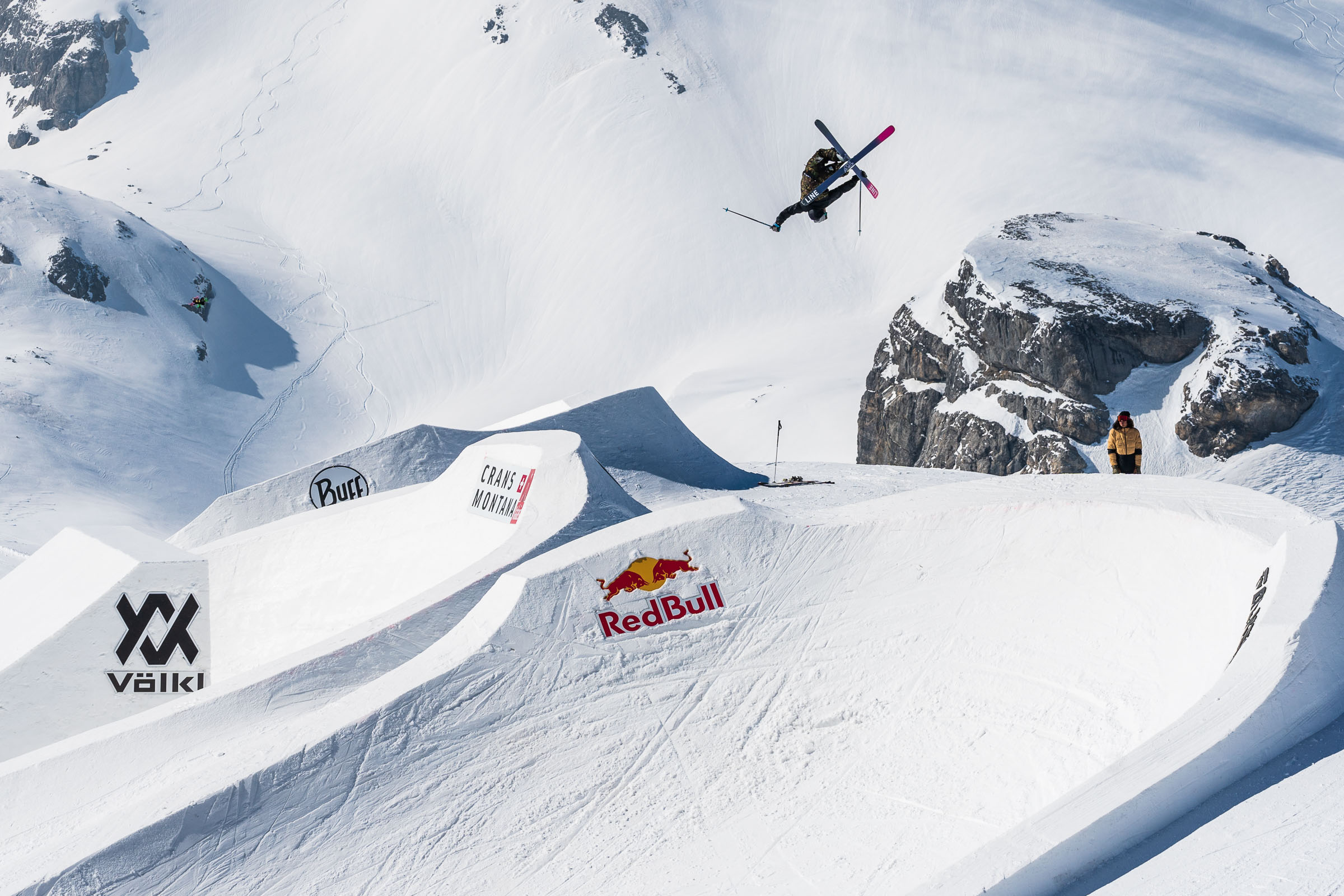 Kim Gubser at The Nines 2022 in Crans-Montana Switzerland