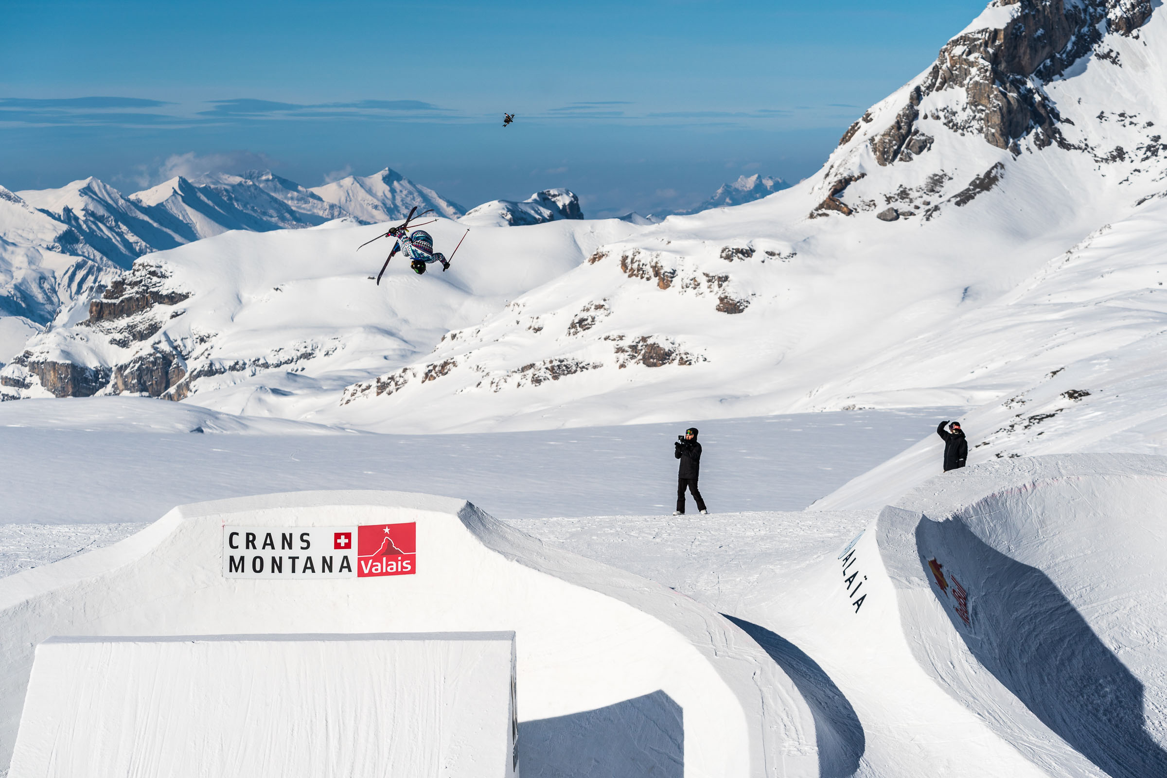 Sarah Hoefflin at the 2022 Nines in Crans-Montana, Switzerland