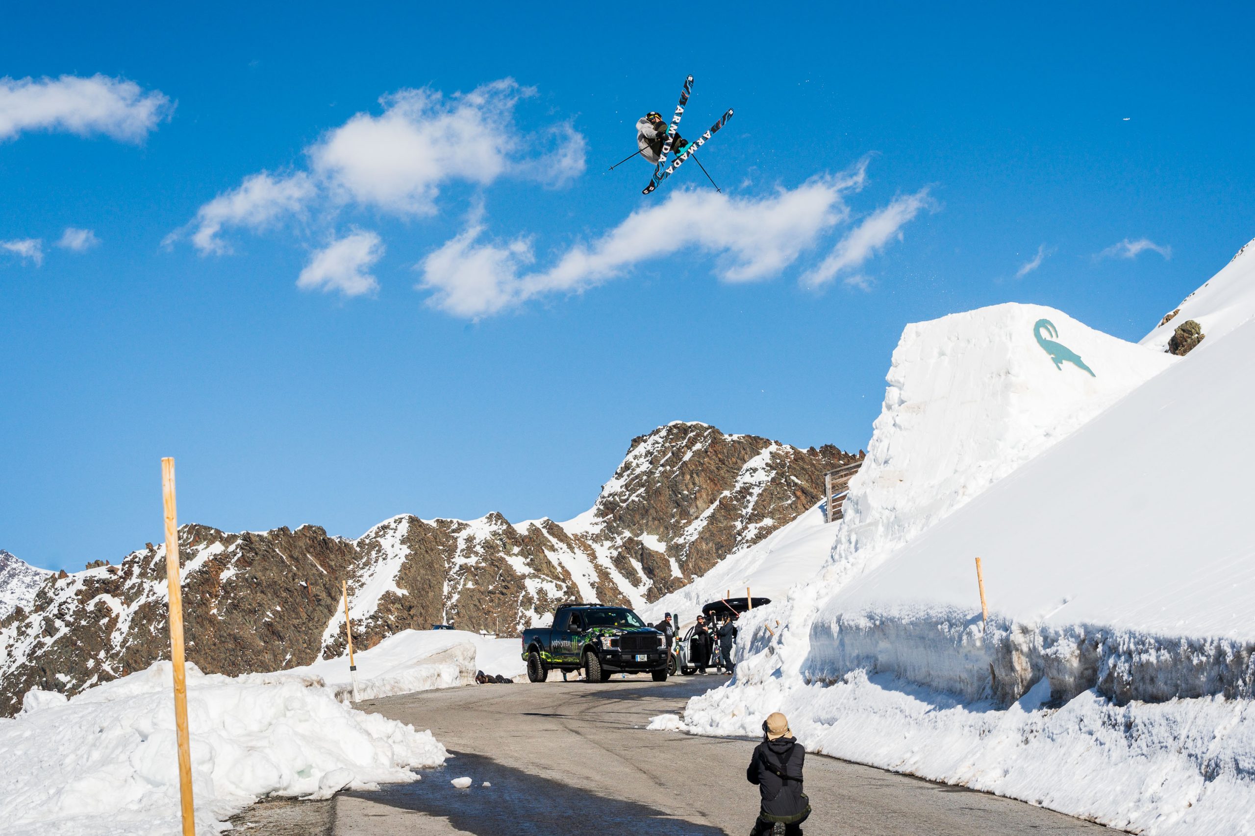 Lukas Schäfer at the Gaptastic Voyage in Kaunertal, Austria