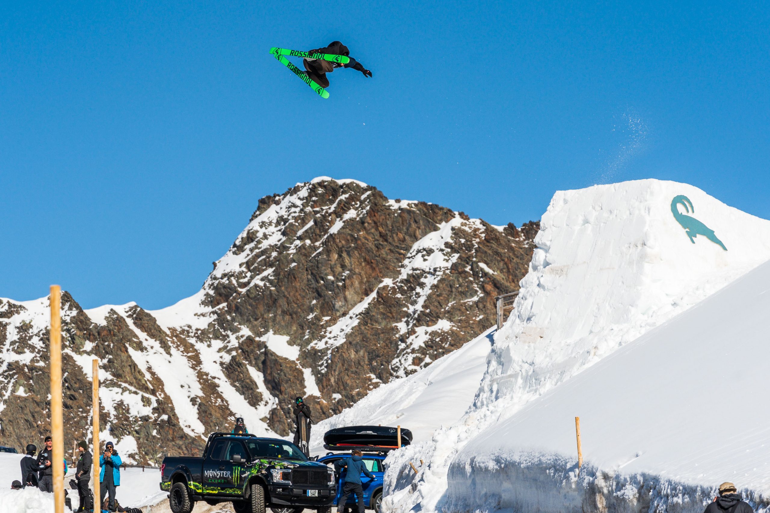 Simon Geminiani at the Gaptastic Voyage in Kaunertal, Austria