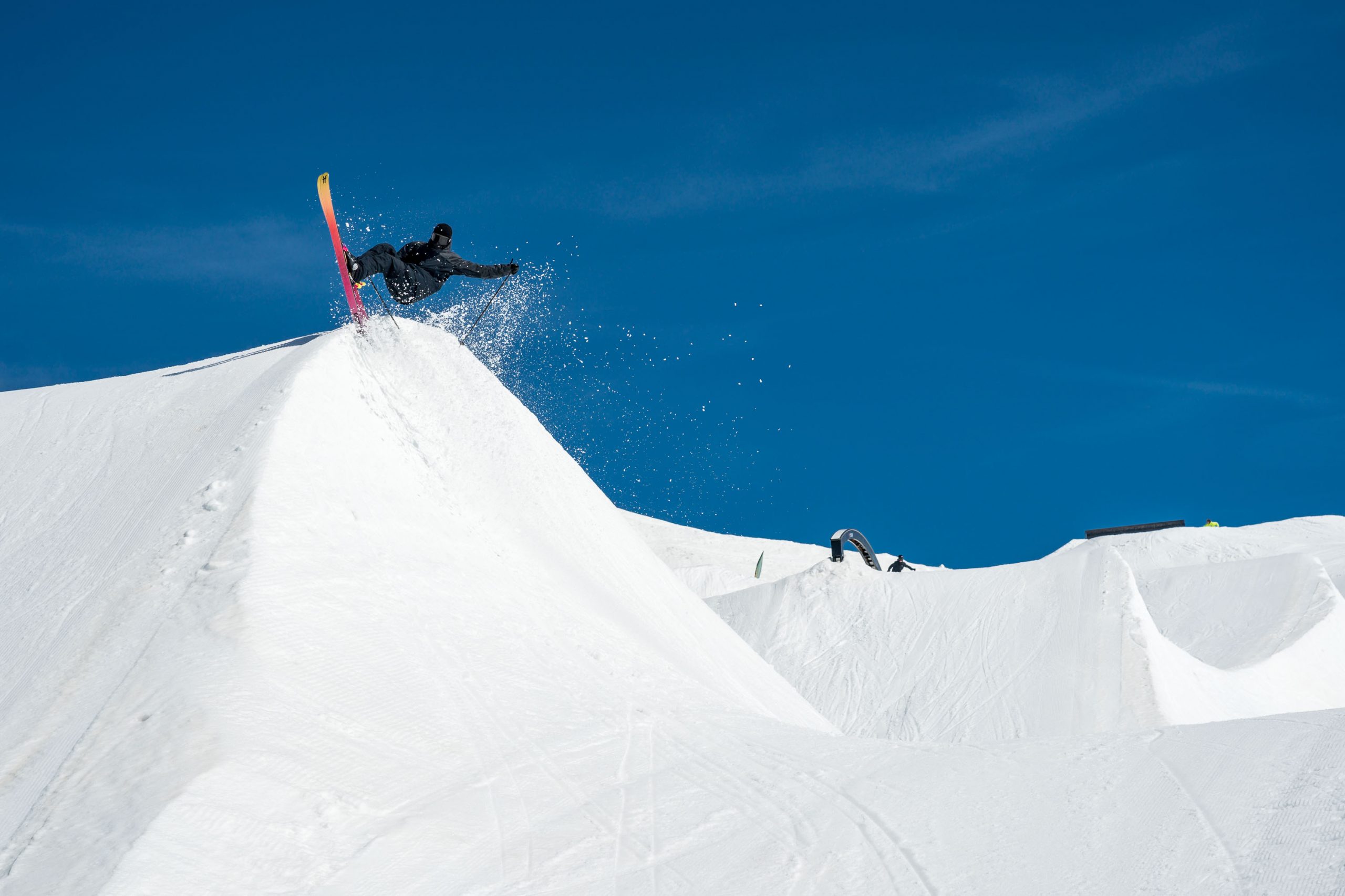 Daniel Hanka at the 2022 Alaïa Parks Spring Session in Crans-Montana