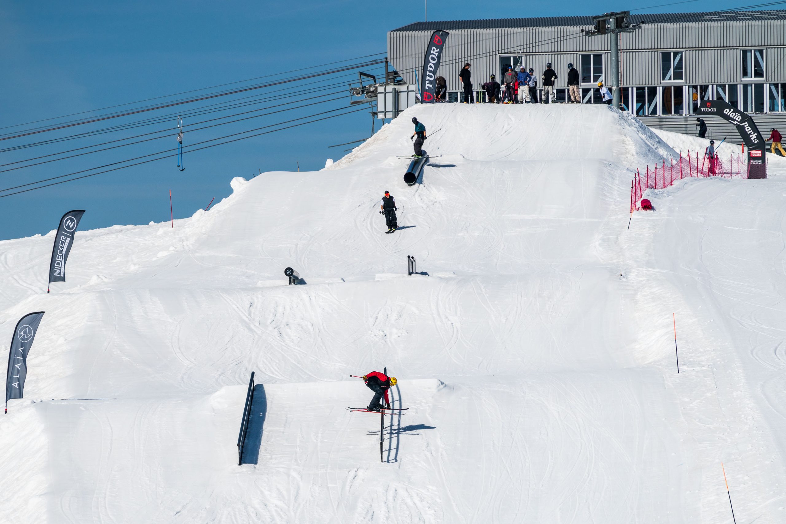Top park section at Alaia Parks Crans Montana