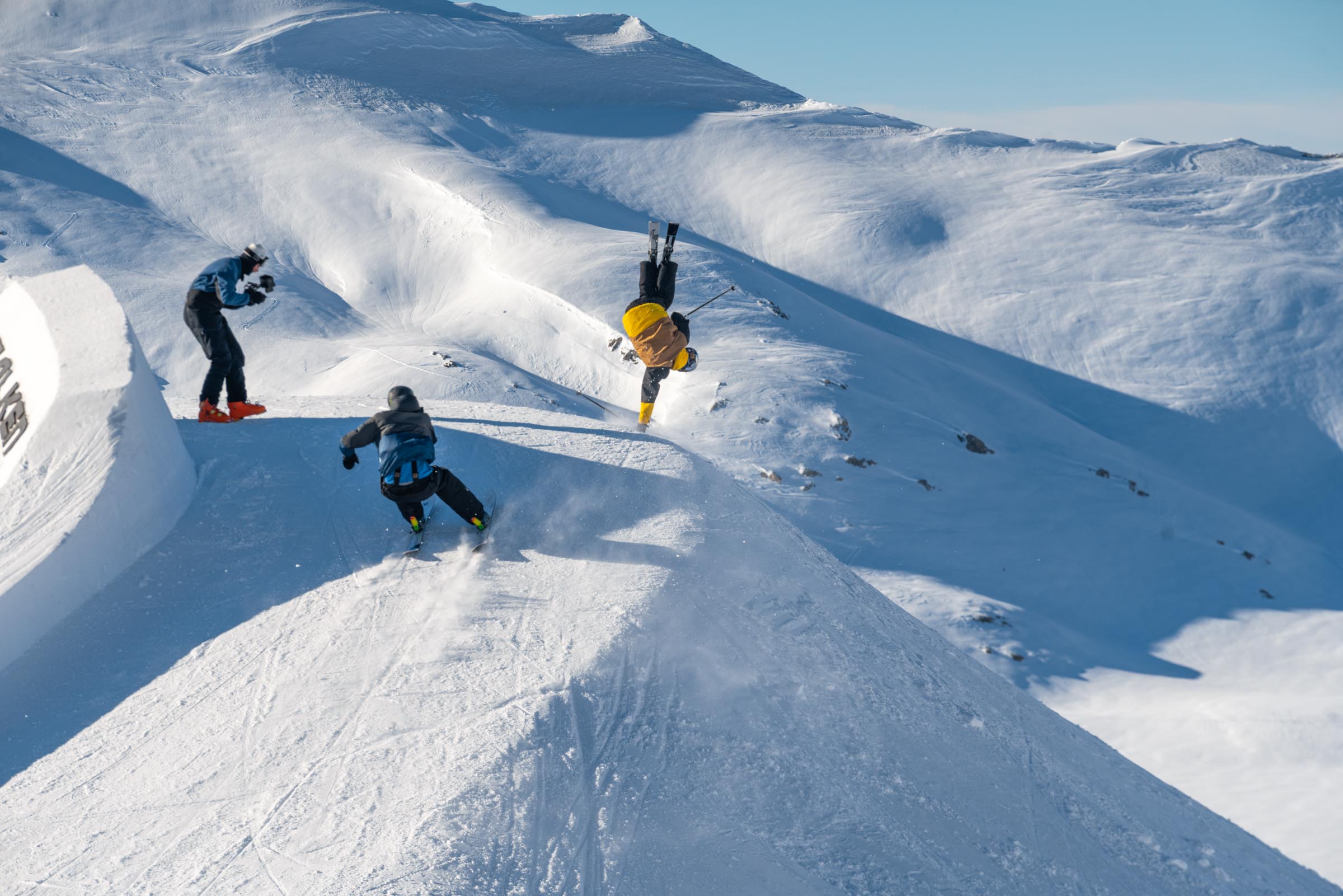 Fabian Bösch and Alex Hall at The Nines 2022