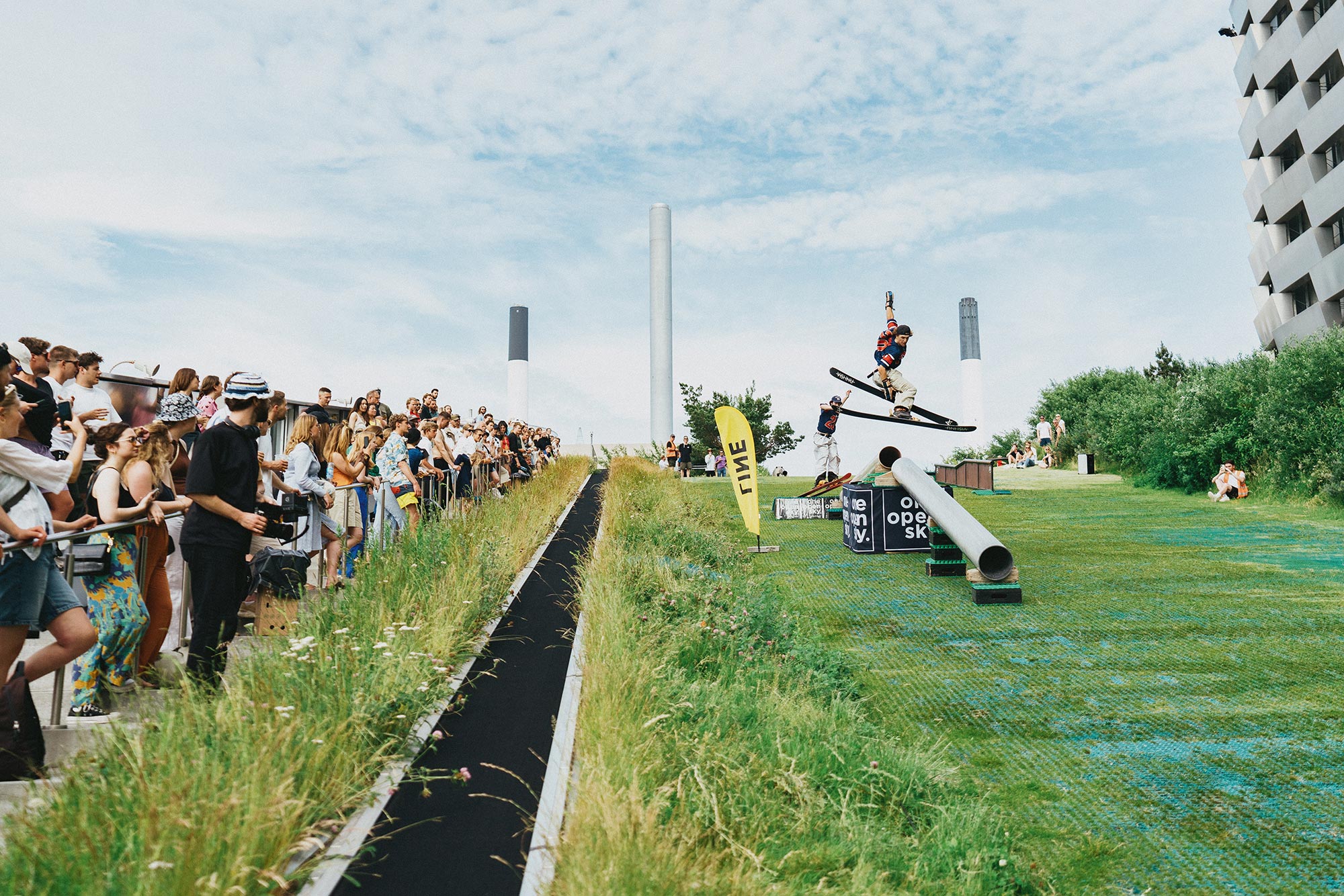 Team USA at the Scandinavian Team Battle 2022 at CopenHill, Copenhagen, Denmark