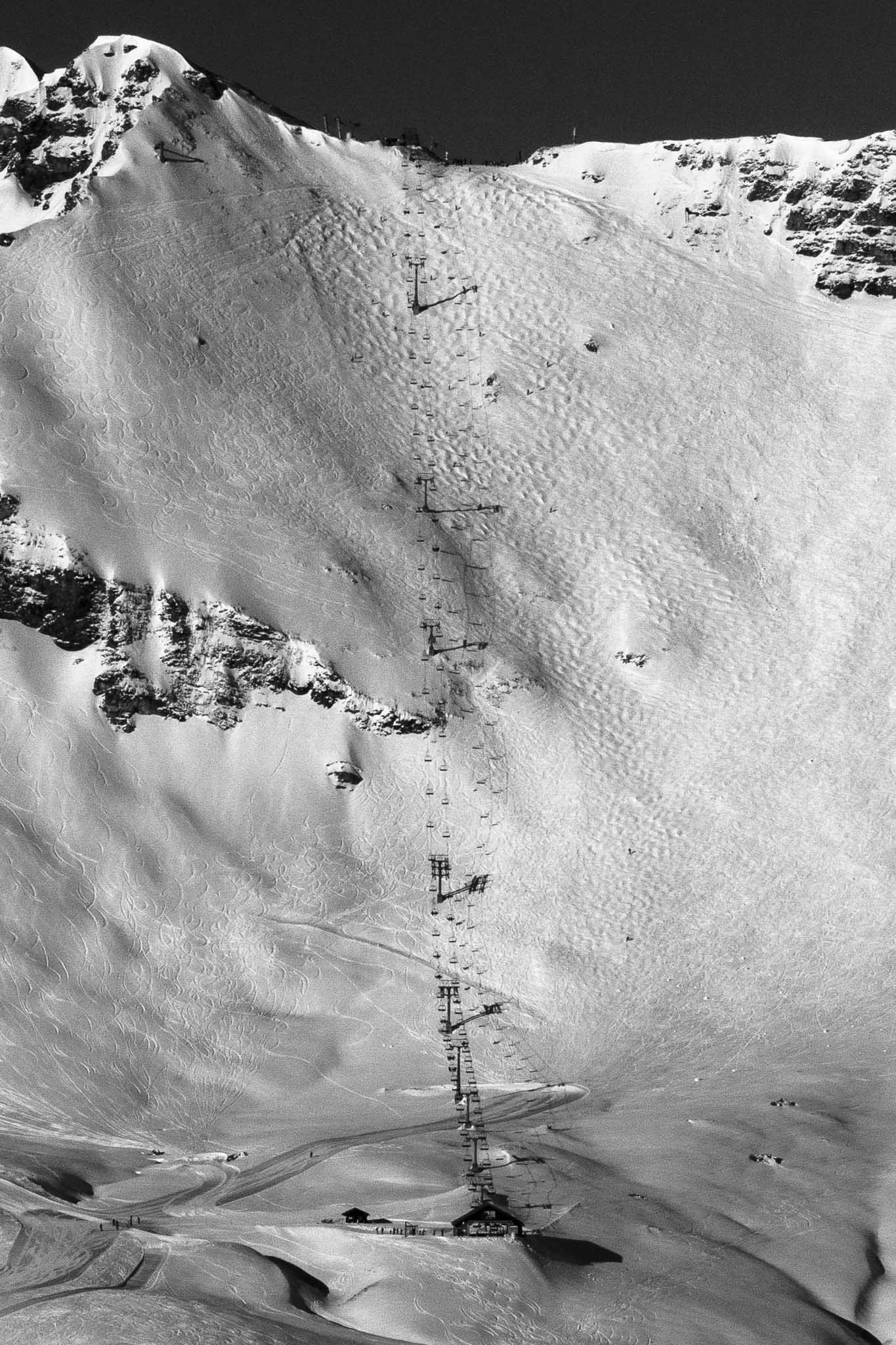 Le Mur Suisse, the Swiss Wall at Portes du Soleil