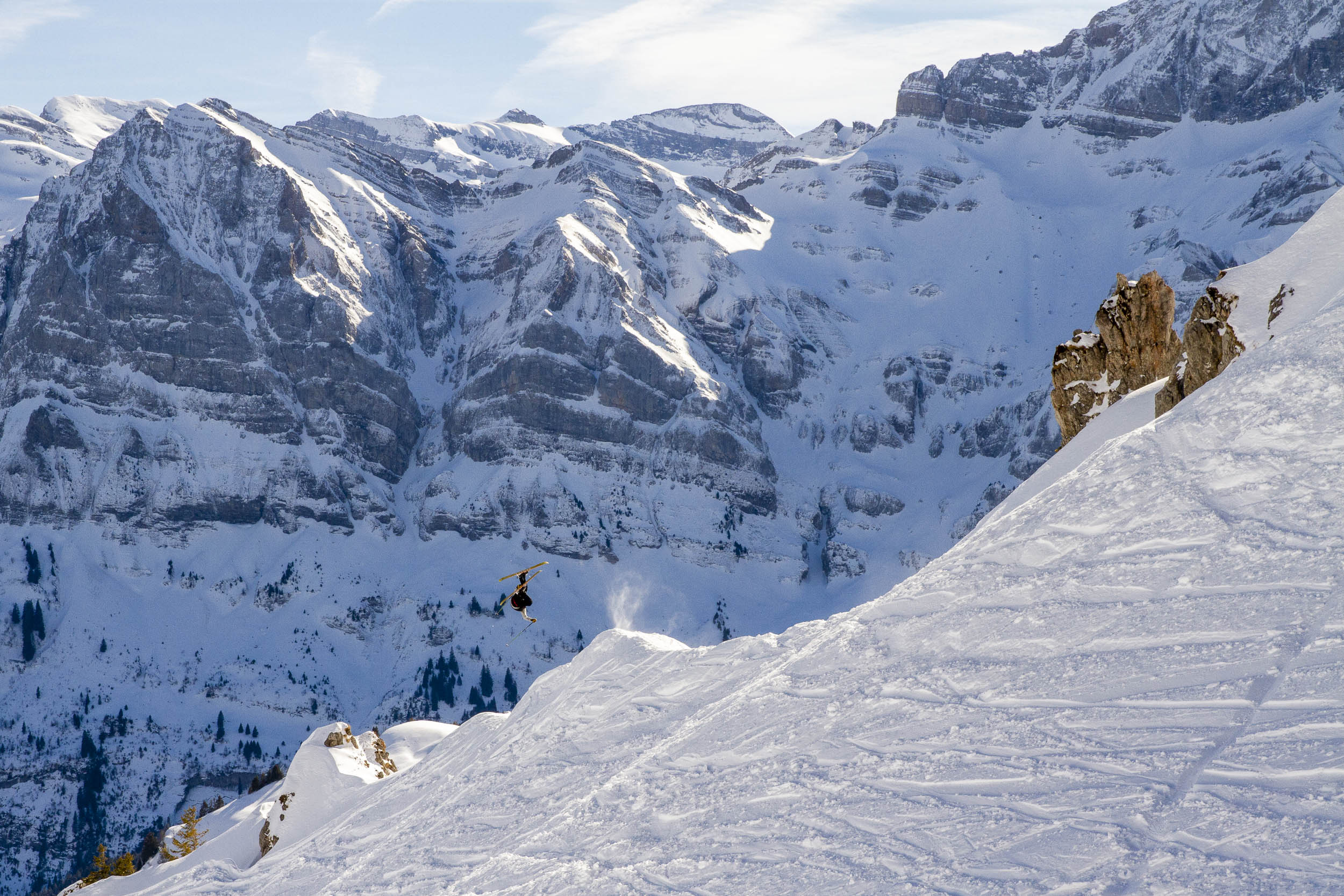 Simon Bartik at Les Crosets