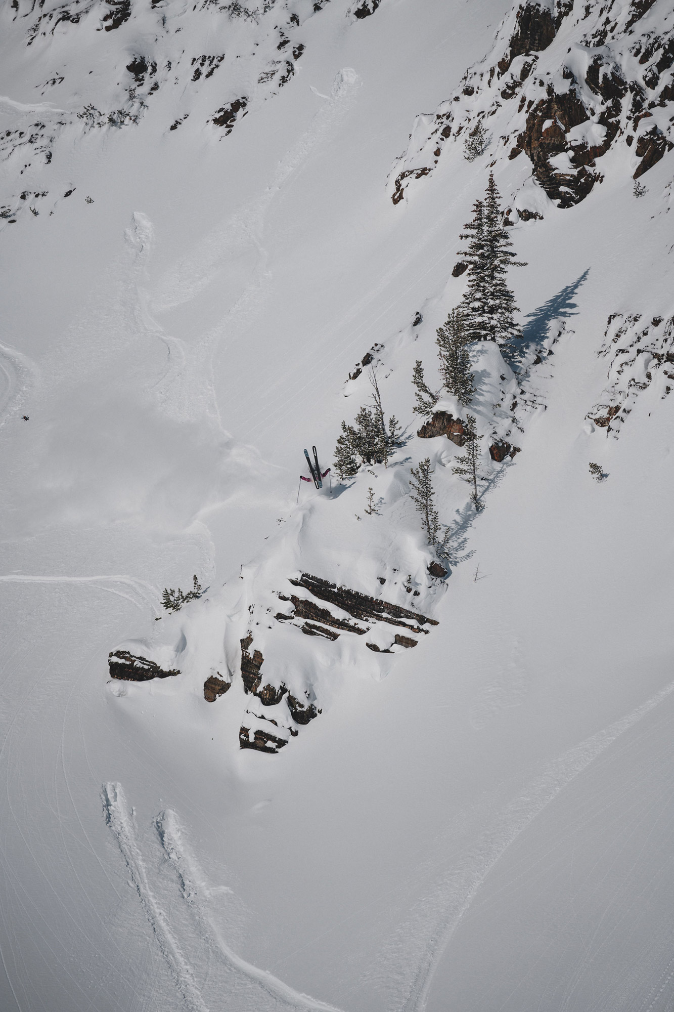 Valentin Rainer in Kicking Horse, Canada