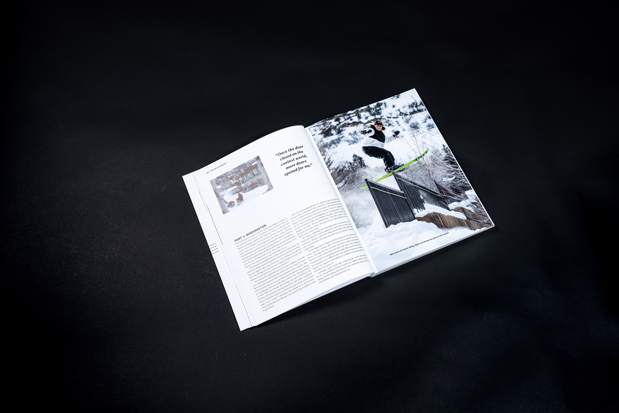 Taylor Lundquist in Ski Stories Volume 4