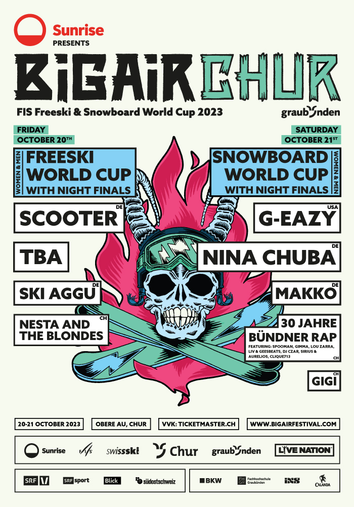 Big Air Chur 2023 schedule and lineup