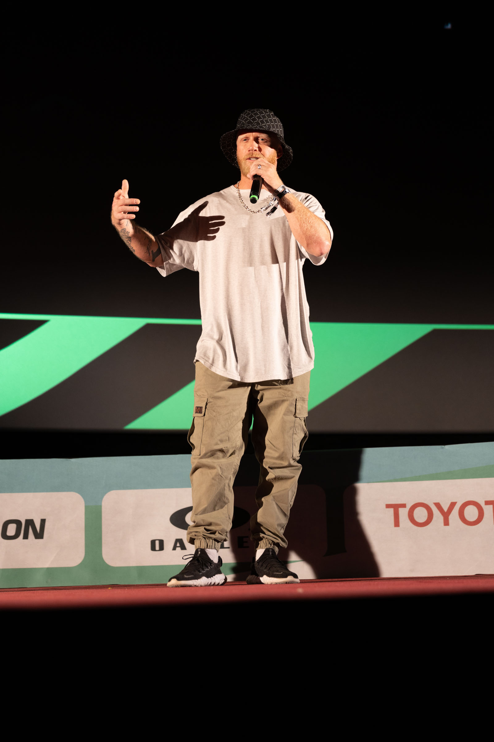 Tanner Hall at the 2023 High Five Festival