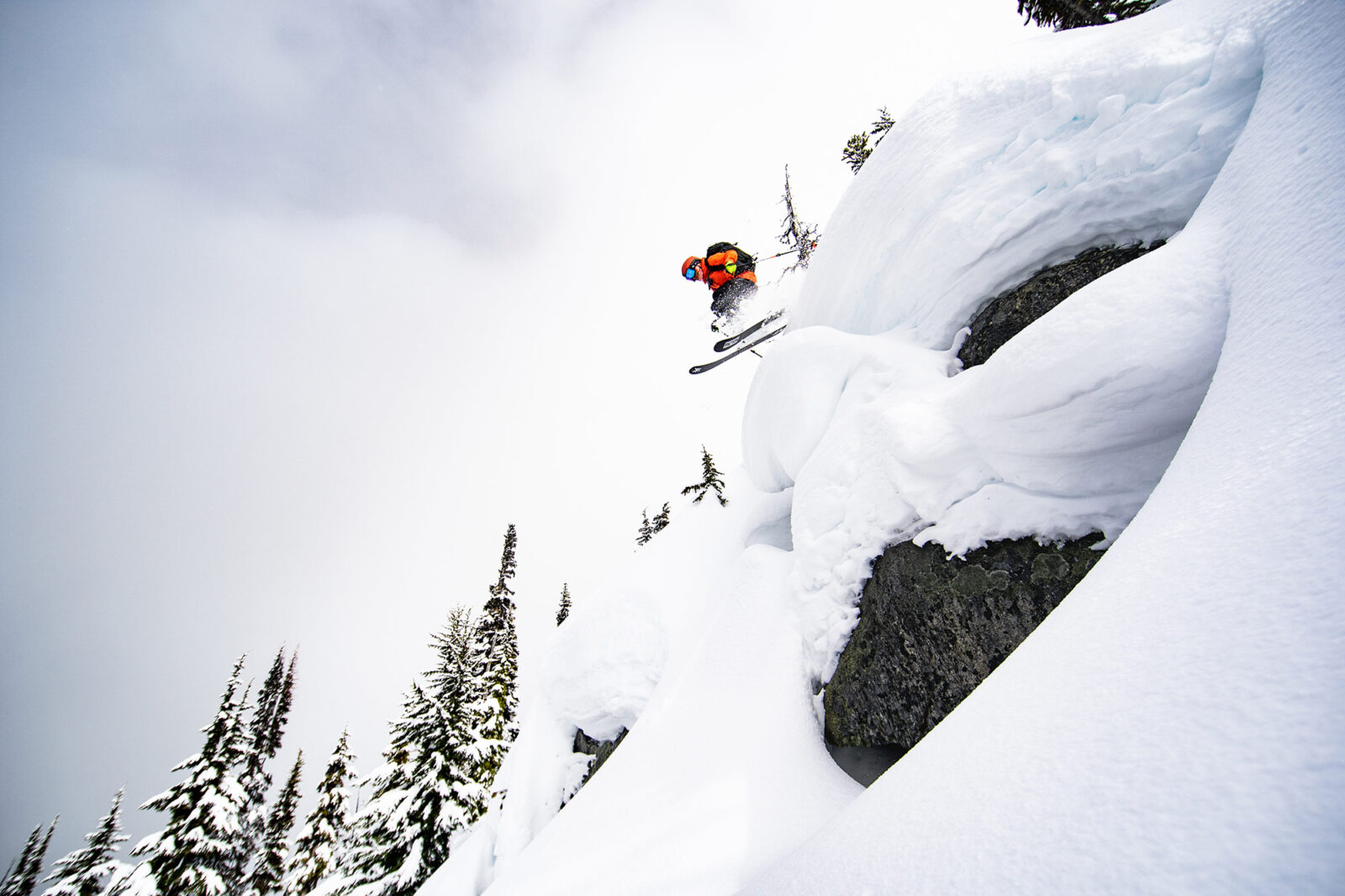 Brooklyn Bell skiing in Faction Skis Abstract movie