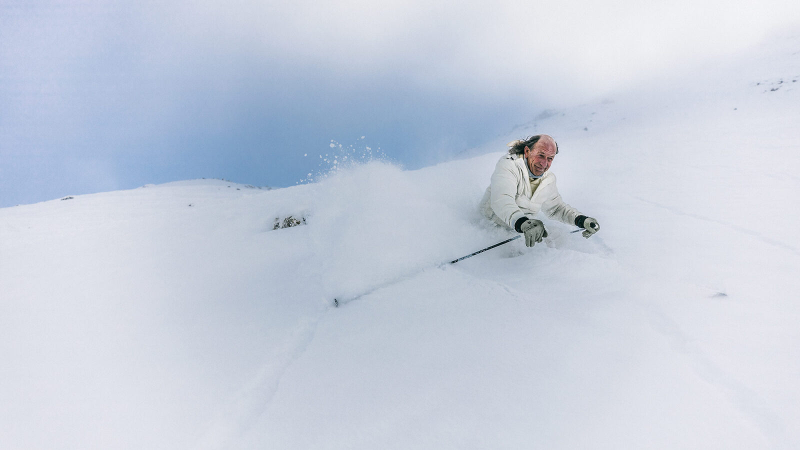 Engelberg legend Snowflake skis powder.