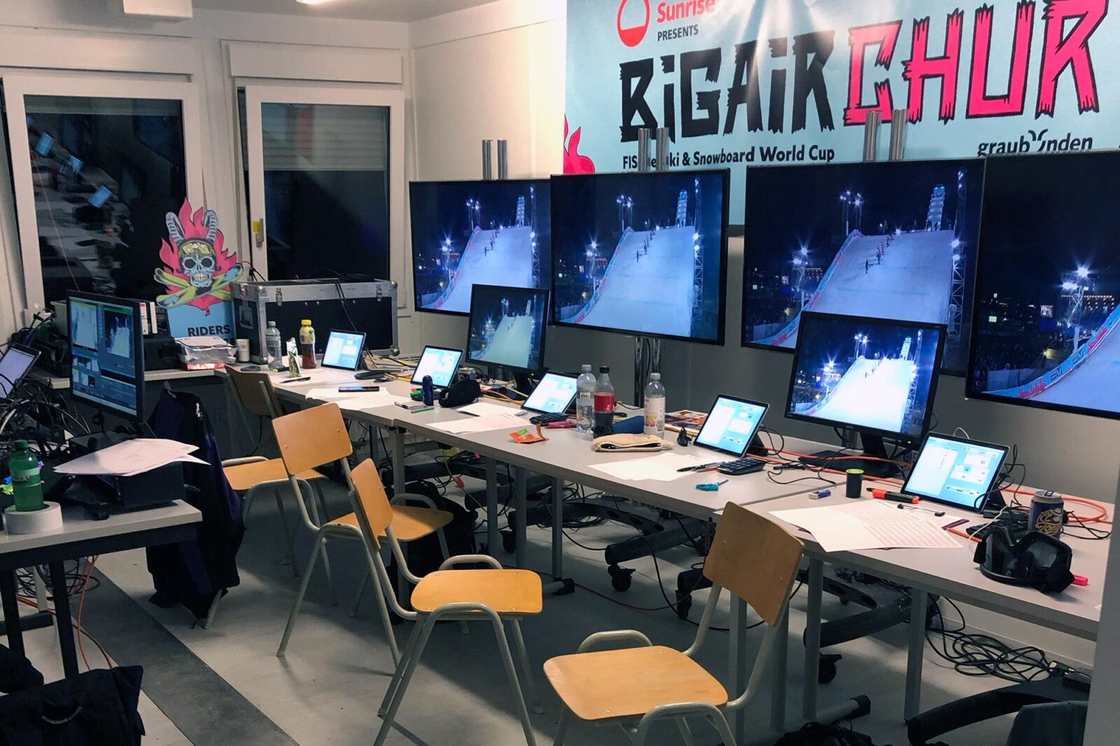 freeski judges booth