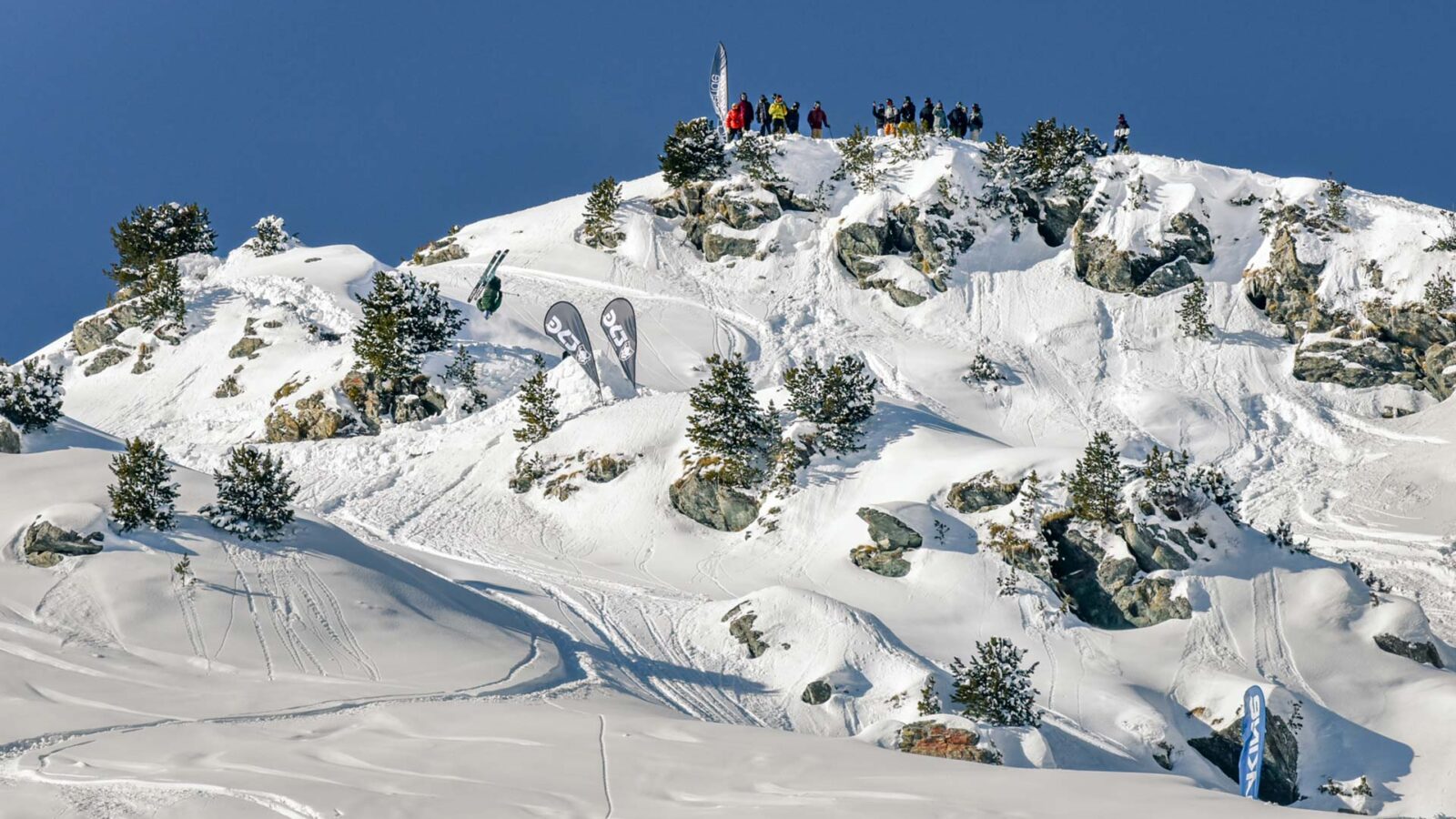 Markus Eder at the 2023 Nendaz Backcountry Invitational